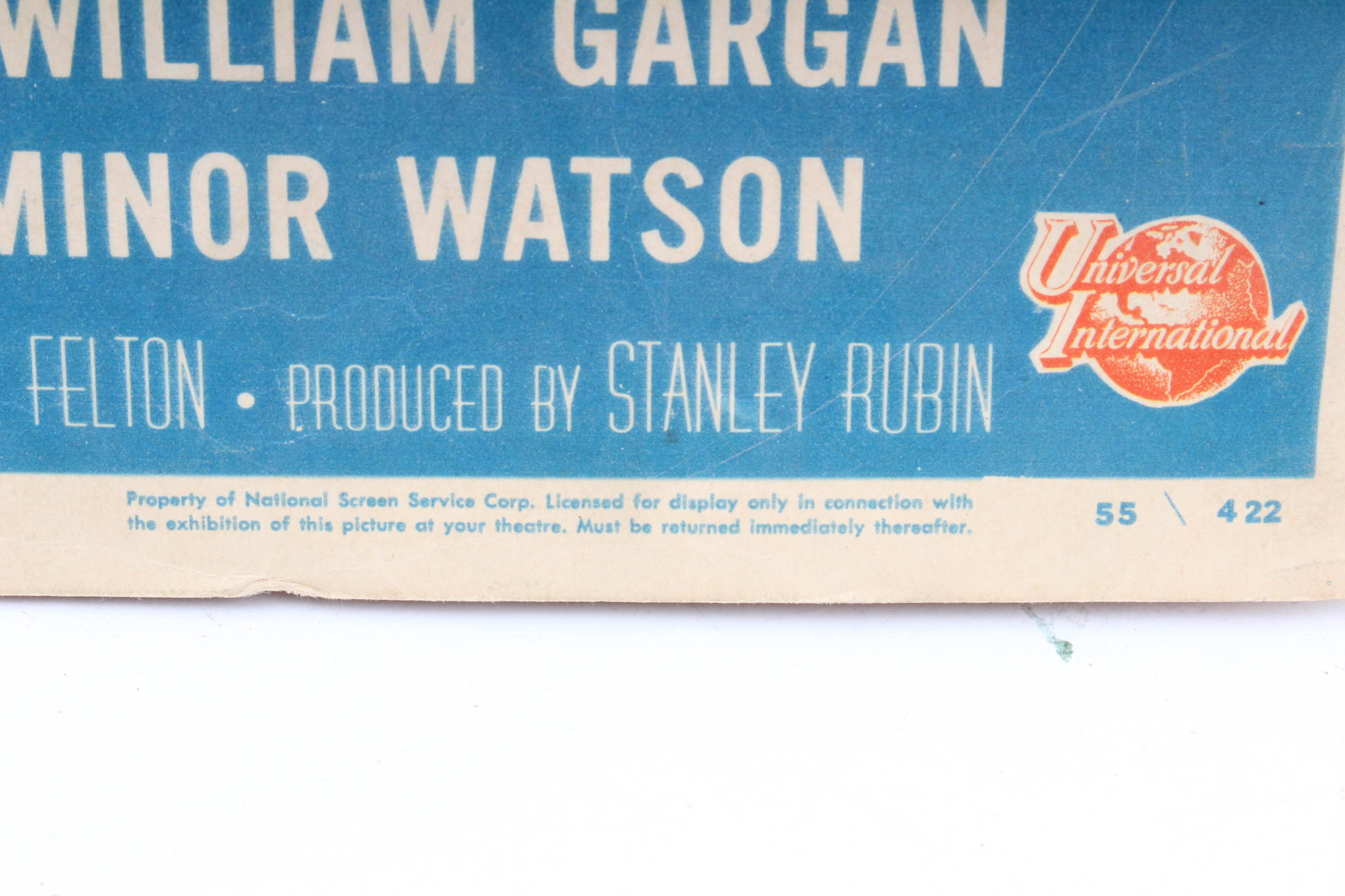 Movie Poster "Rawhide Years" 1955