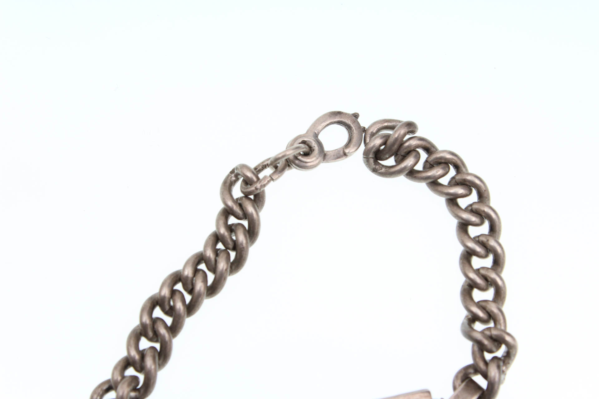 Vintage Sterling Silver Identification Bracelet