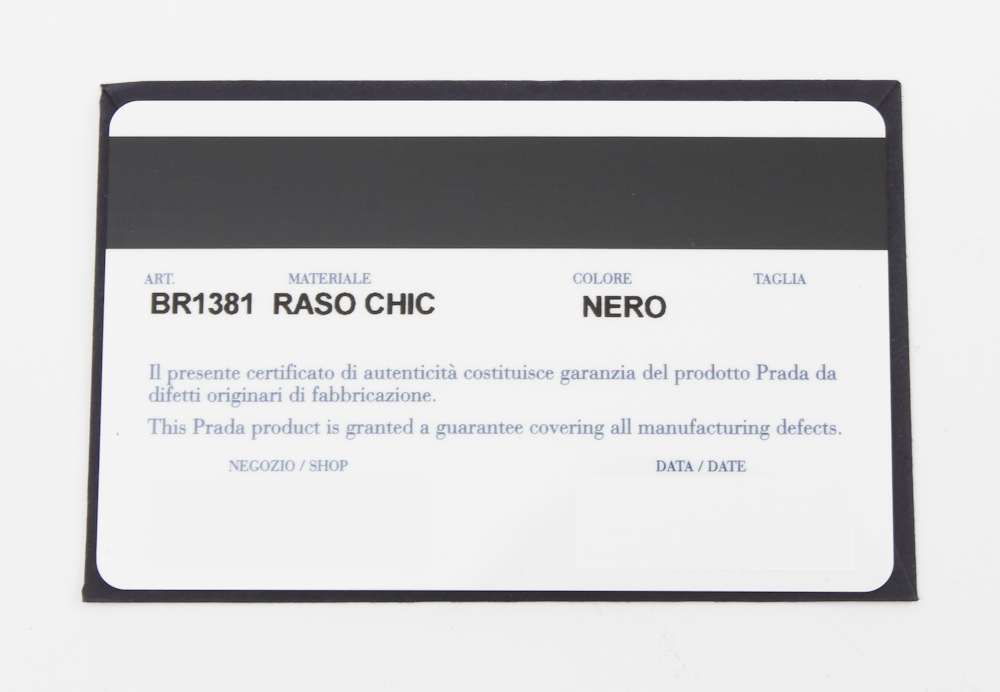 Prada Black Handbag