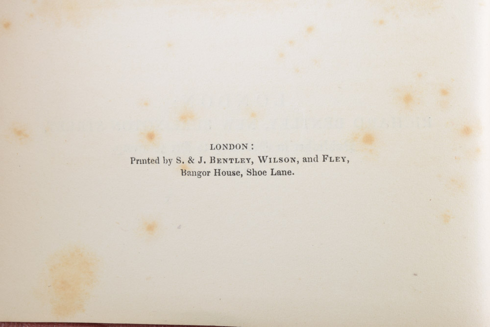 1845 First Edition Three-Volume Set of "Memoirs of the Jacobites"
