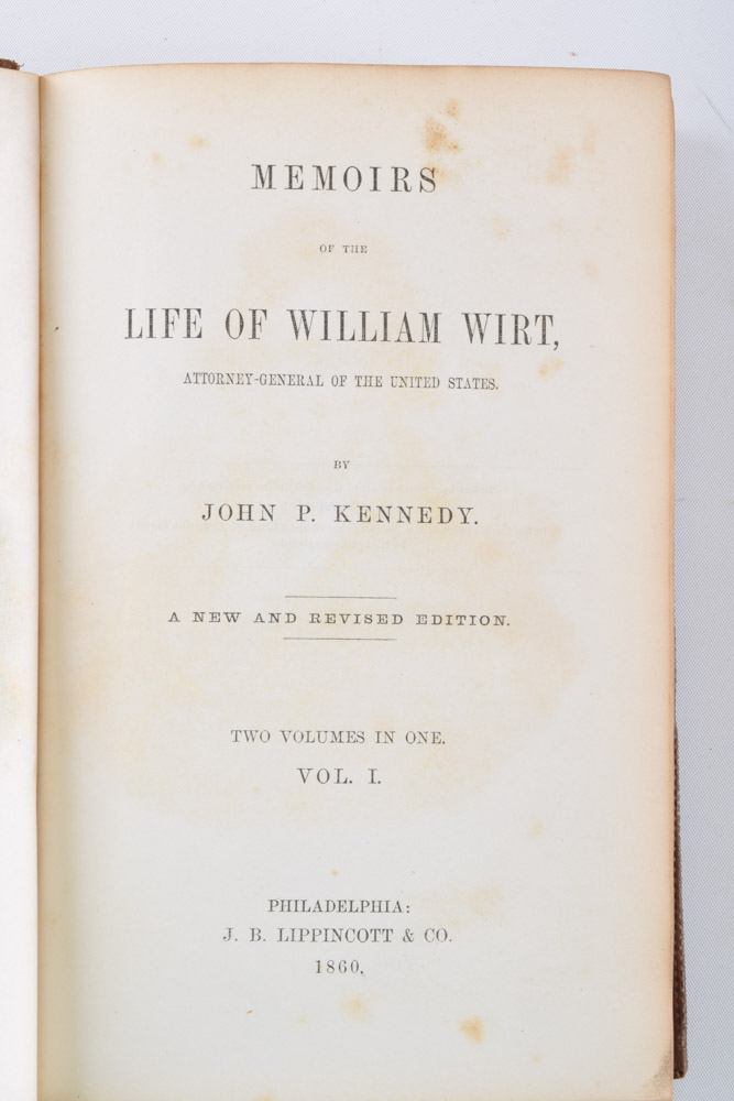 Antique U.S. Books including 1867 "Report on the Condition of the Indian Tribes"