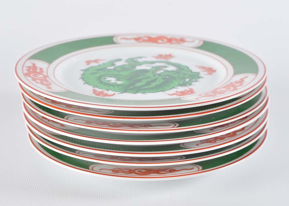 Fitz and Floyd "Dragon Crest" Tableware