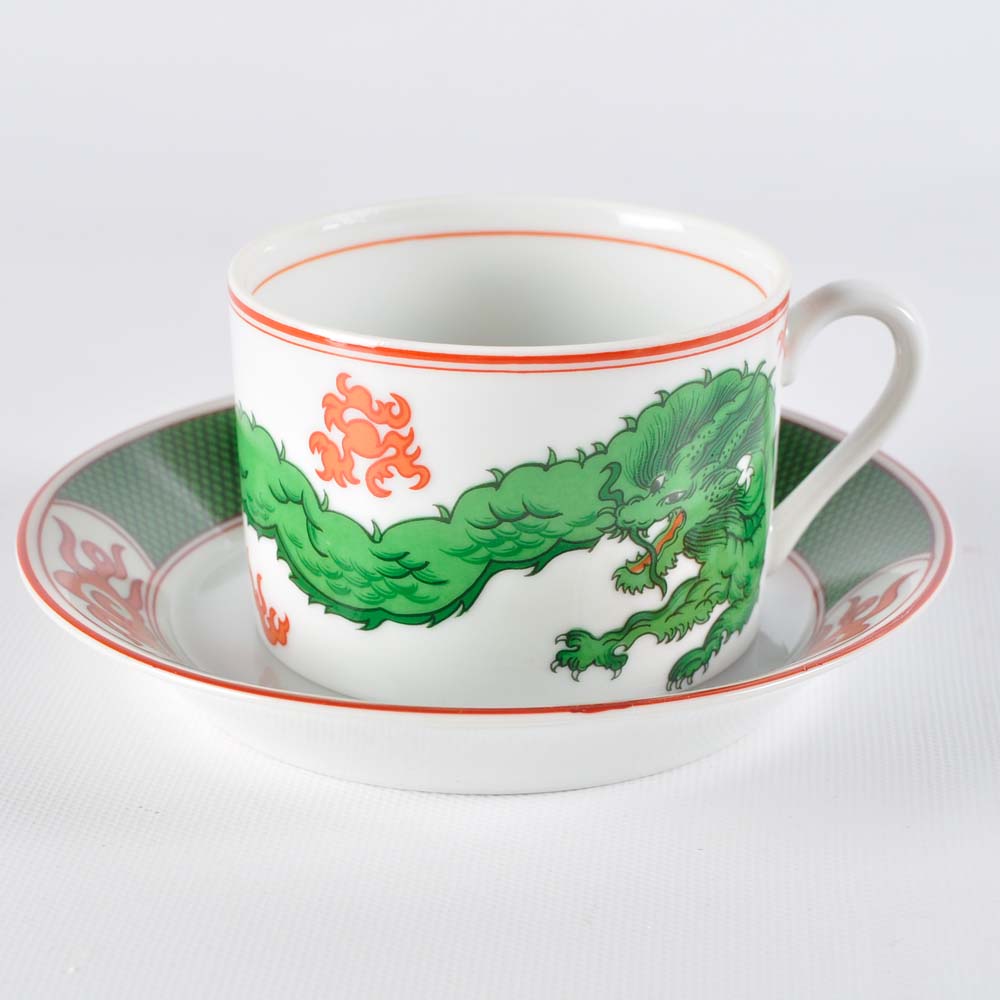 Fitz and Floyd "Dragon Crest" Tableware