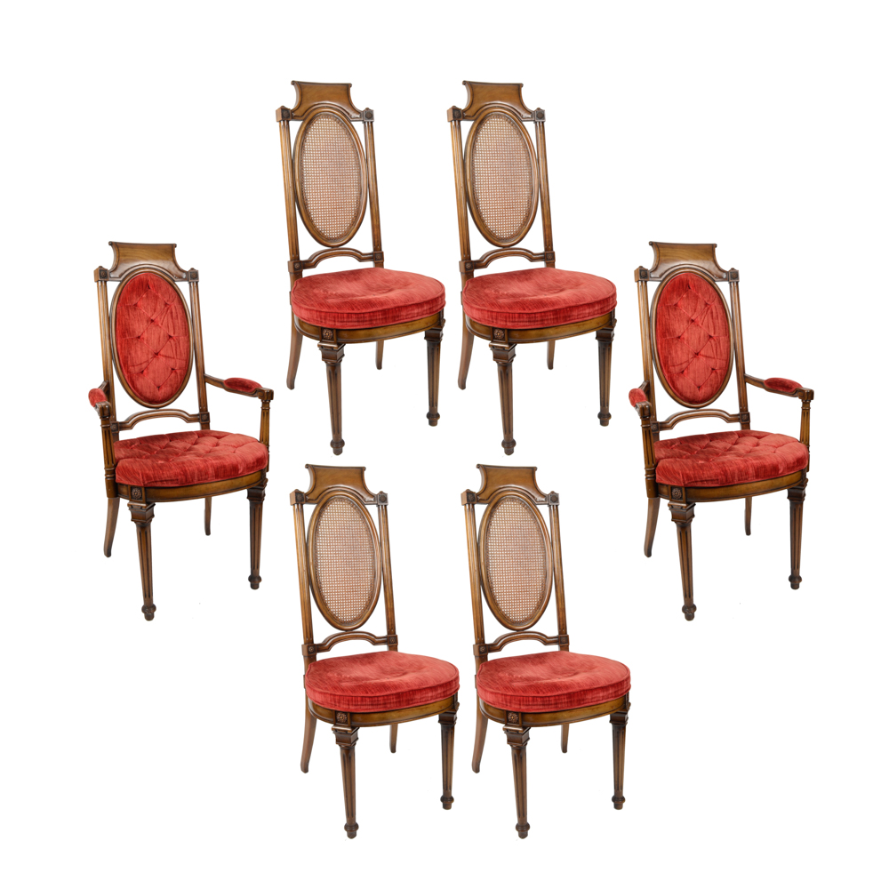 Vintage Italian Neoclassical Stye Chairs