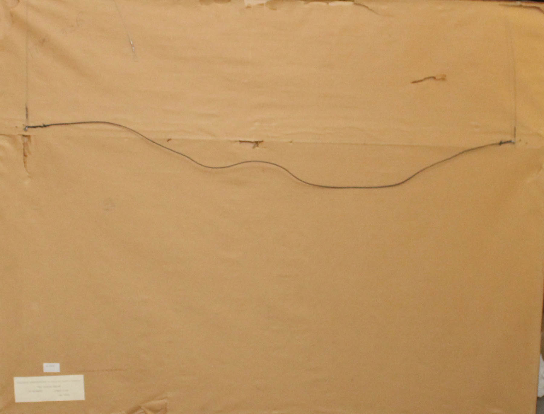 Norman Laliberté "The Changing Nation" Original Craypas And Metallic Ink Drawing