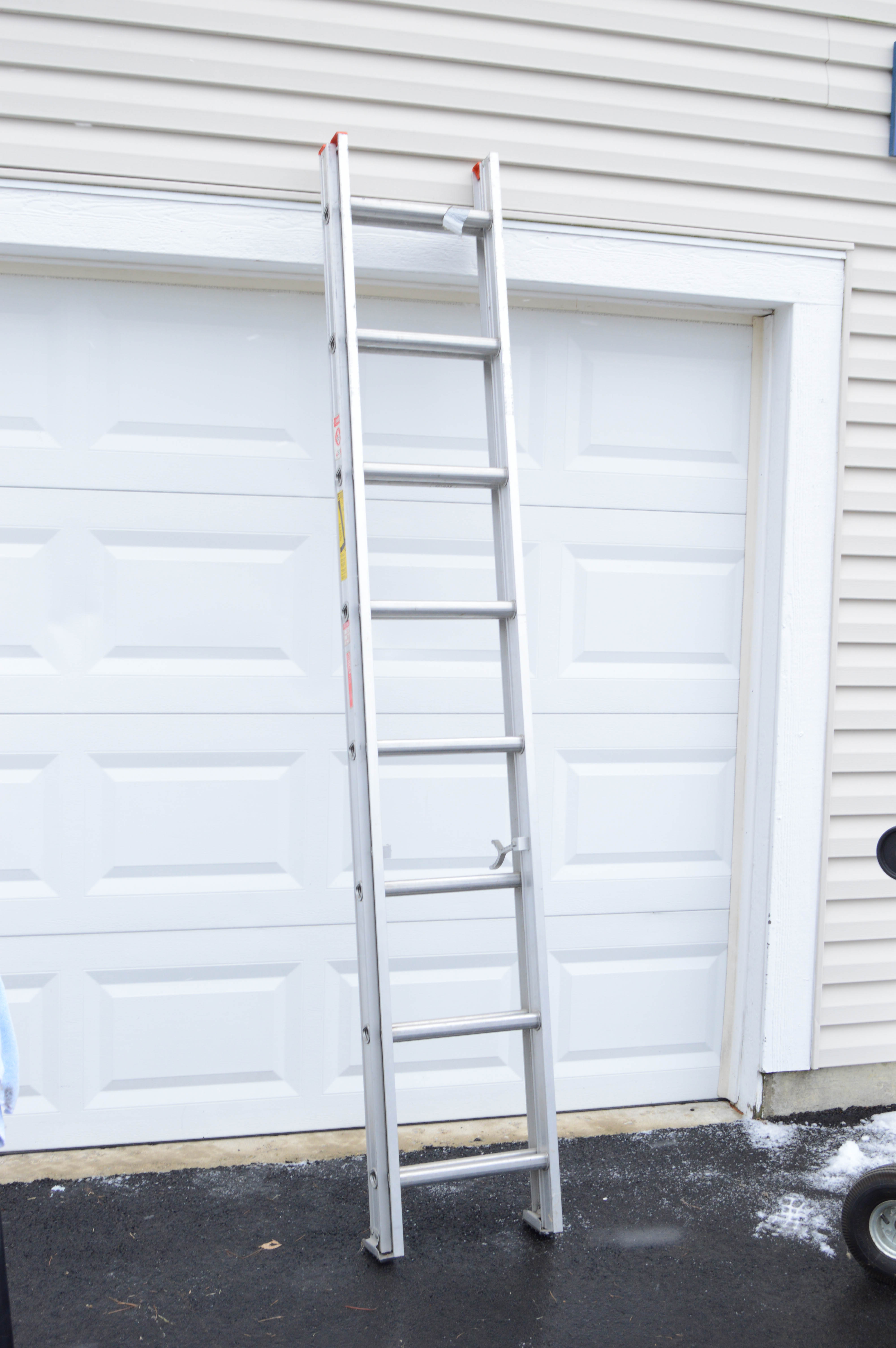 Keller Extension Ladder, Dolly, and Werner Step Ladder