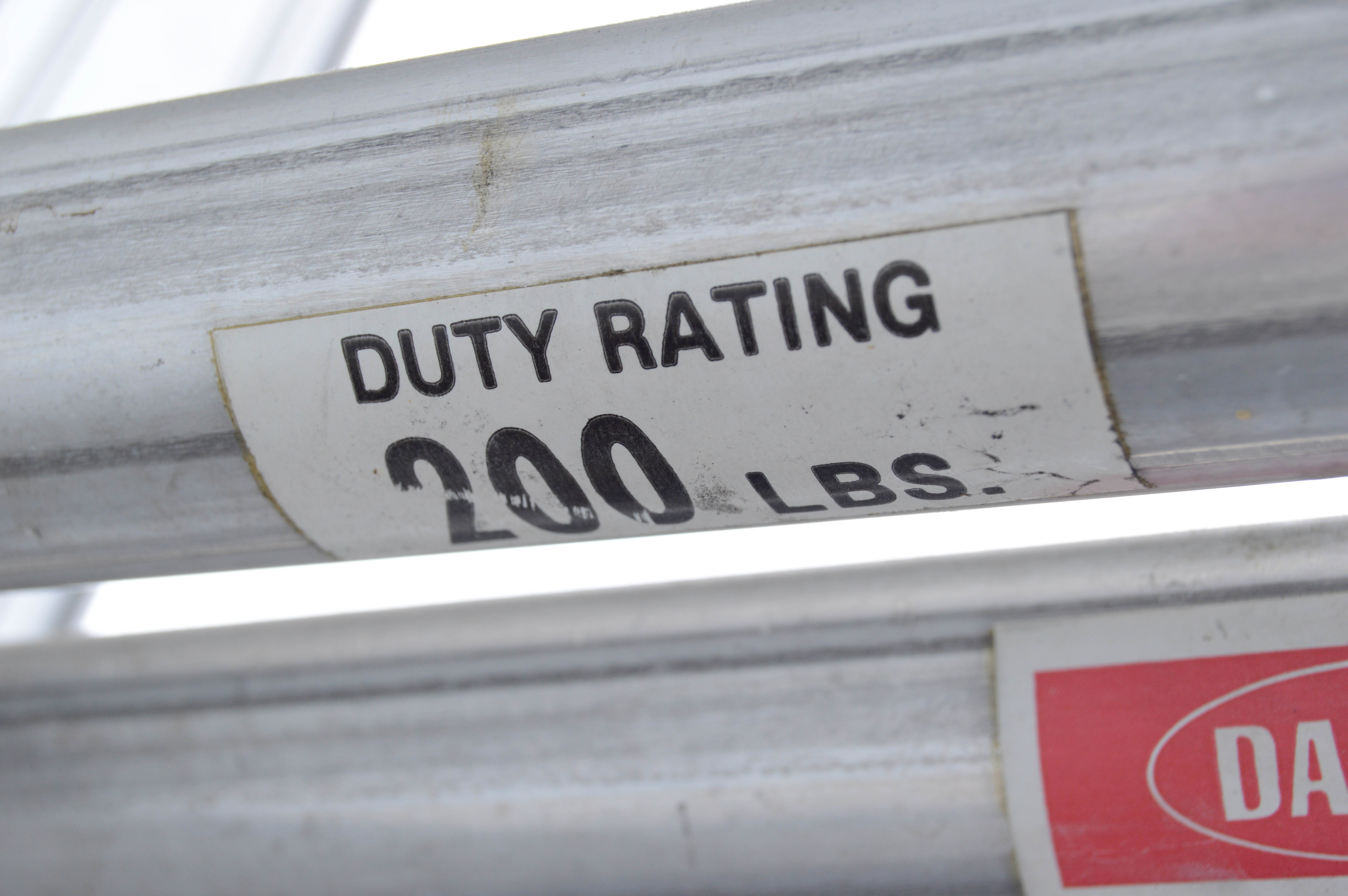 Keller Extension Ladder, Dolly, and Werner Step Ladder