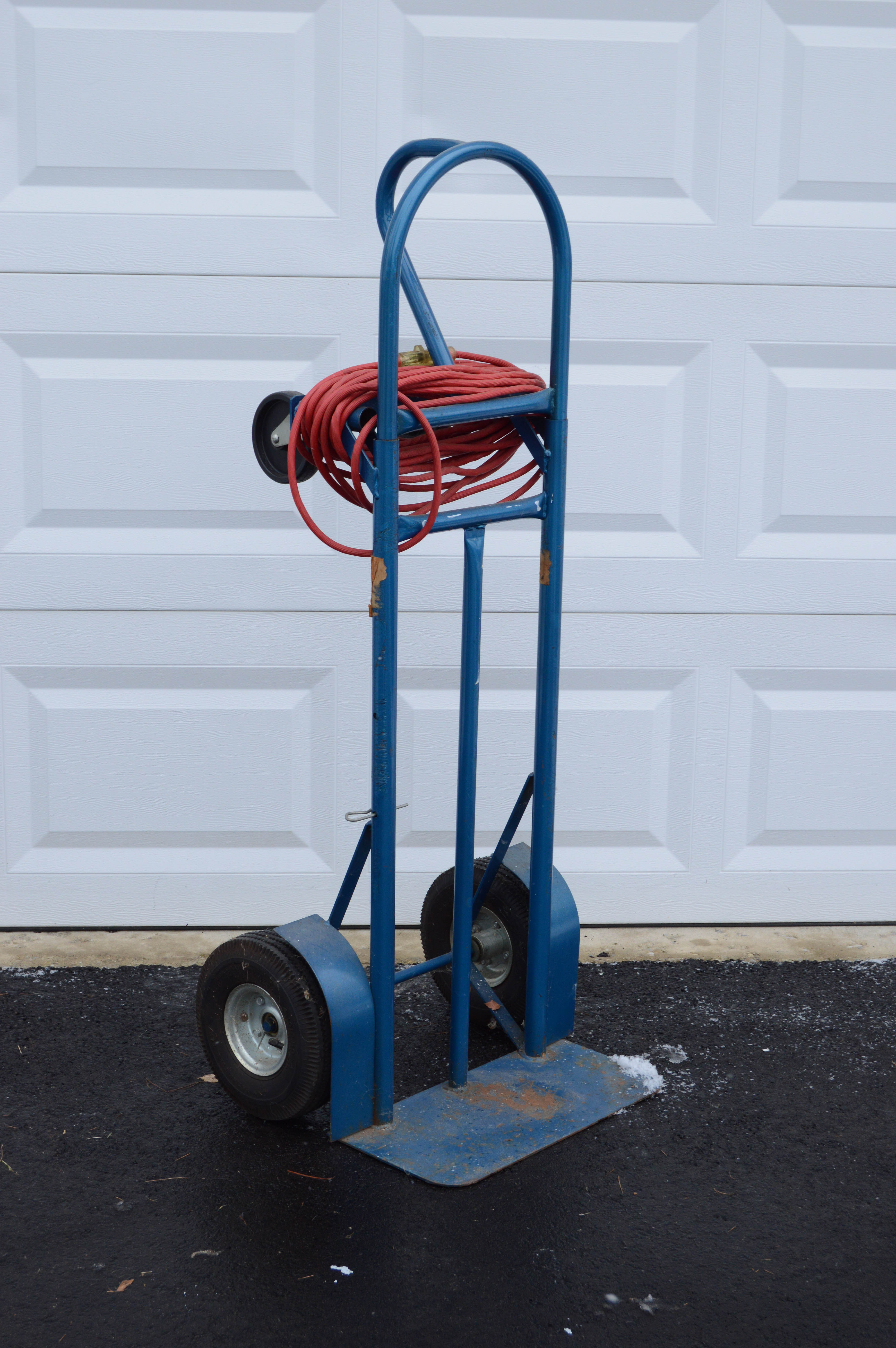 Keller Extension Ladder, Dolly, and Werner Step Ladder