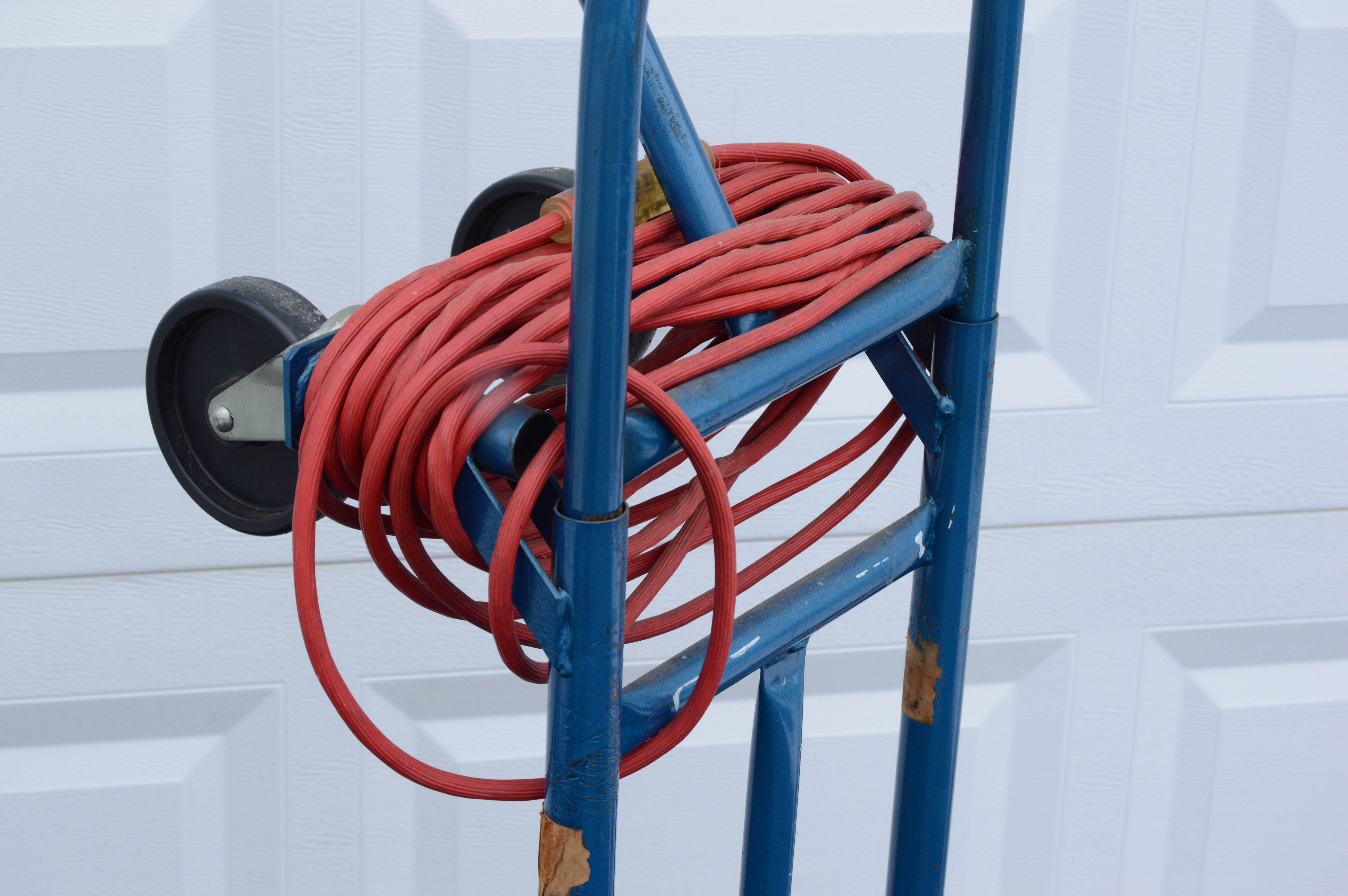 Keller Extension Ladder, Dolly, and Werner Step Ladder