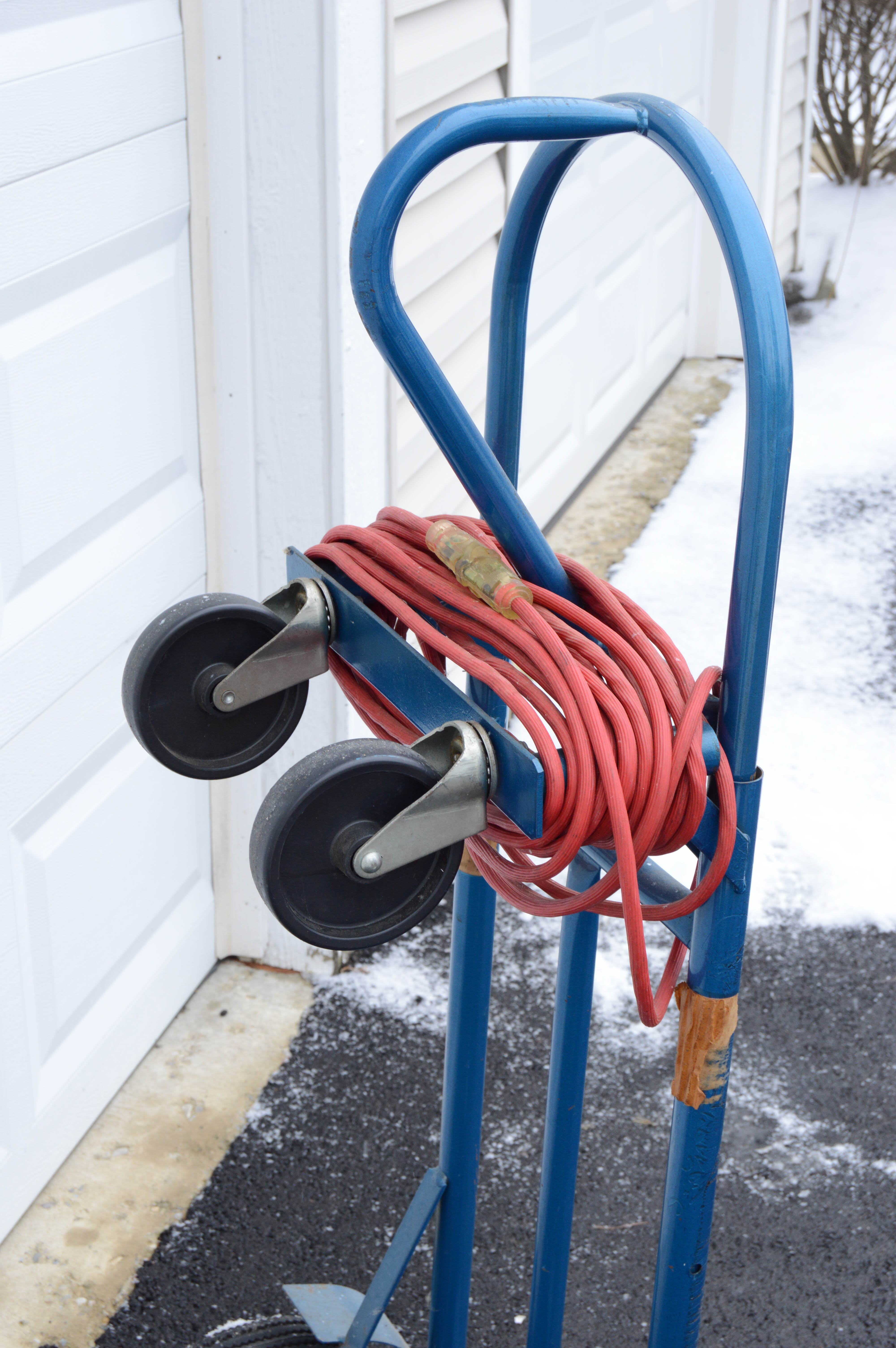 Keller Extension Ladder, Dolly, and Werner Step Ladder