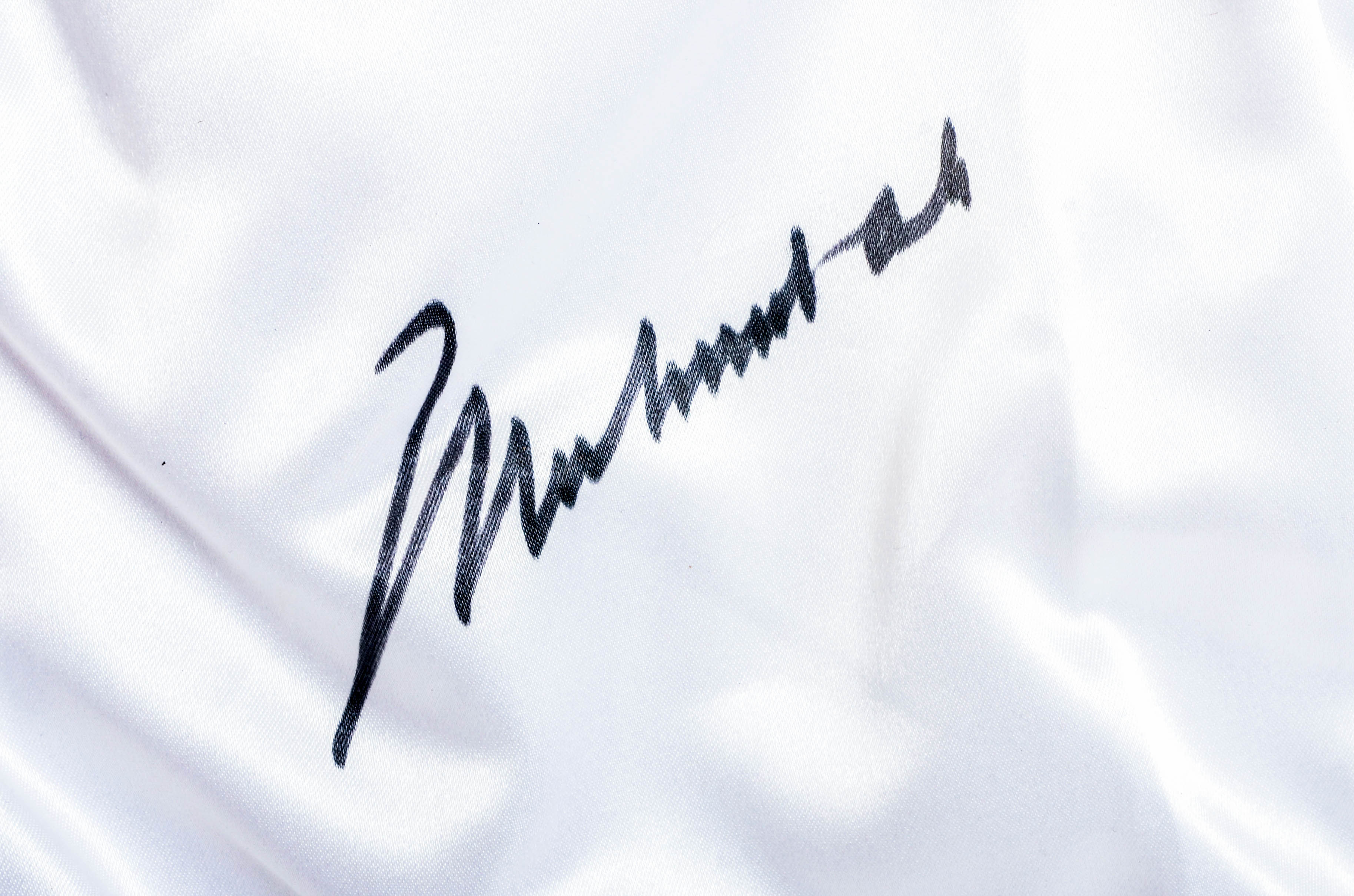 Autographed Muhammad Ali Everlast Boxing Shorts