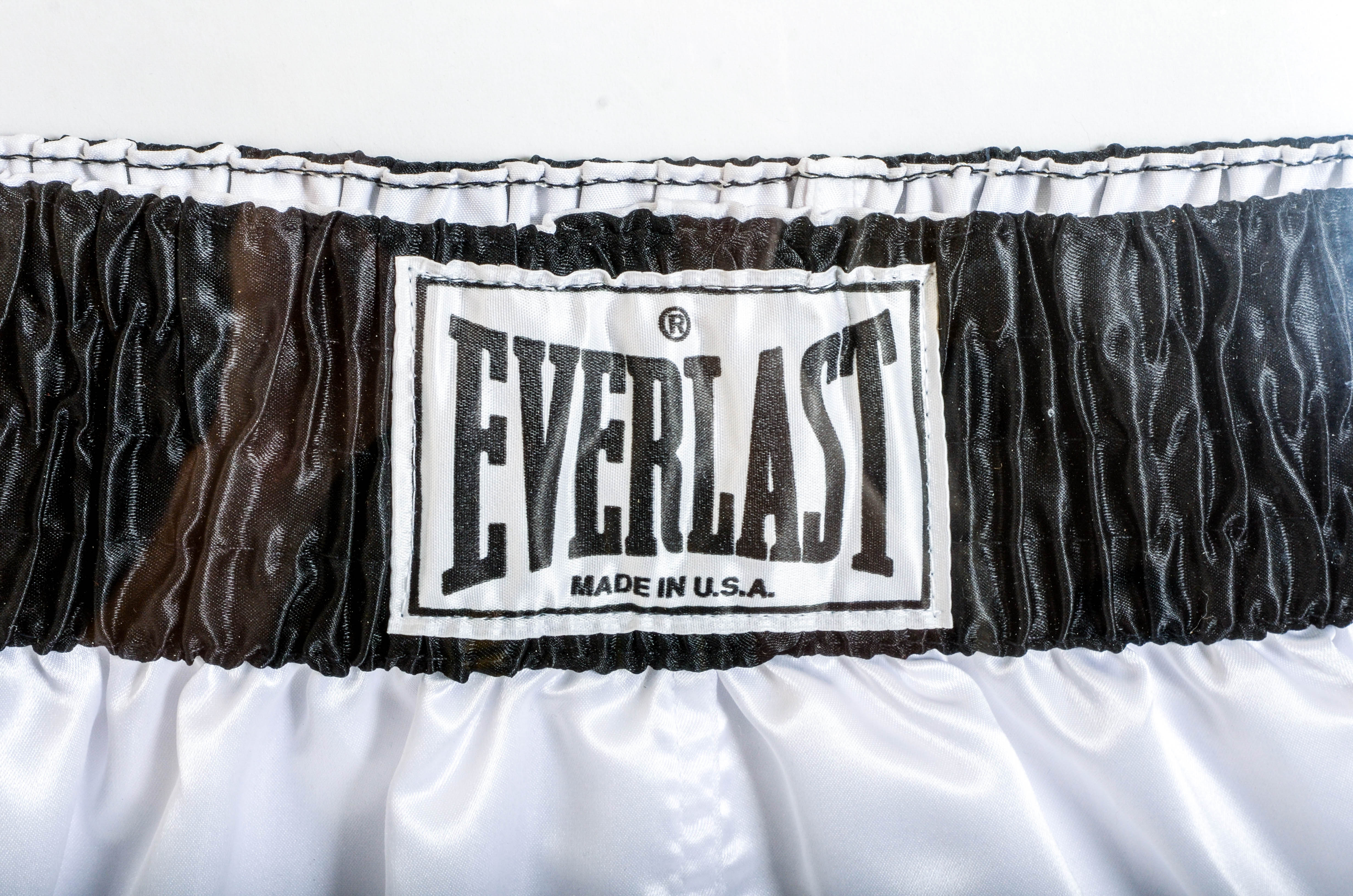 Autographed Muhammad Ali Everlast Boxing Shorts