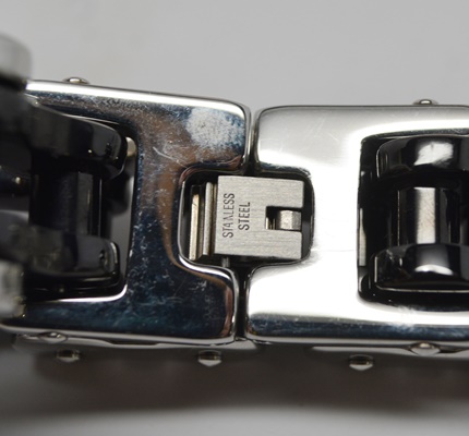 Two Stainless Steel Heavy Bicycle Chain Link Men's Bracelets by Dakota