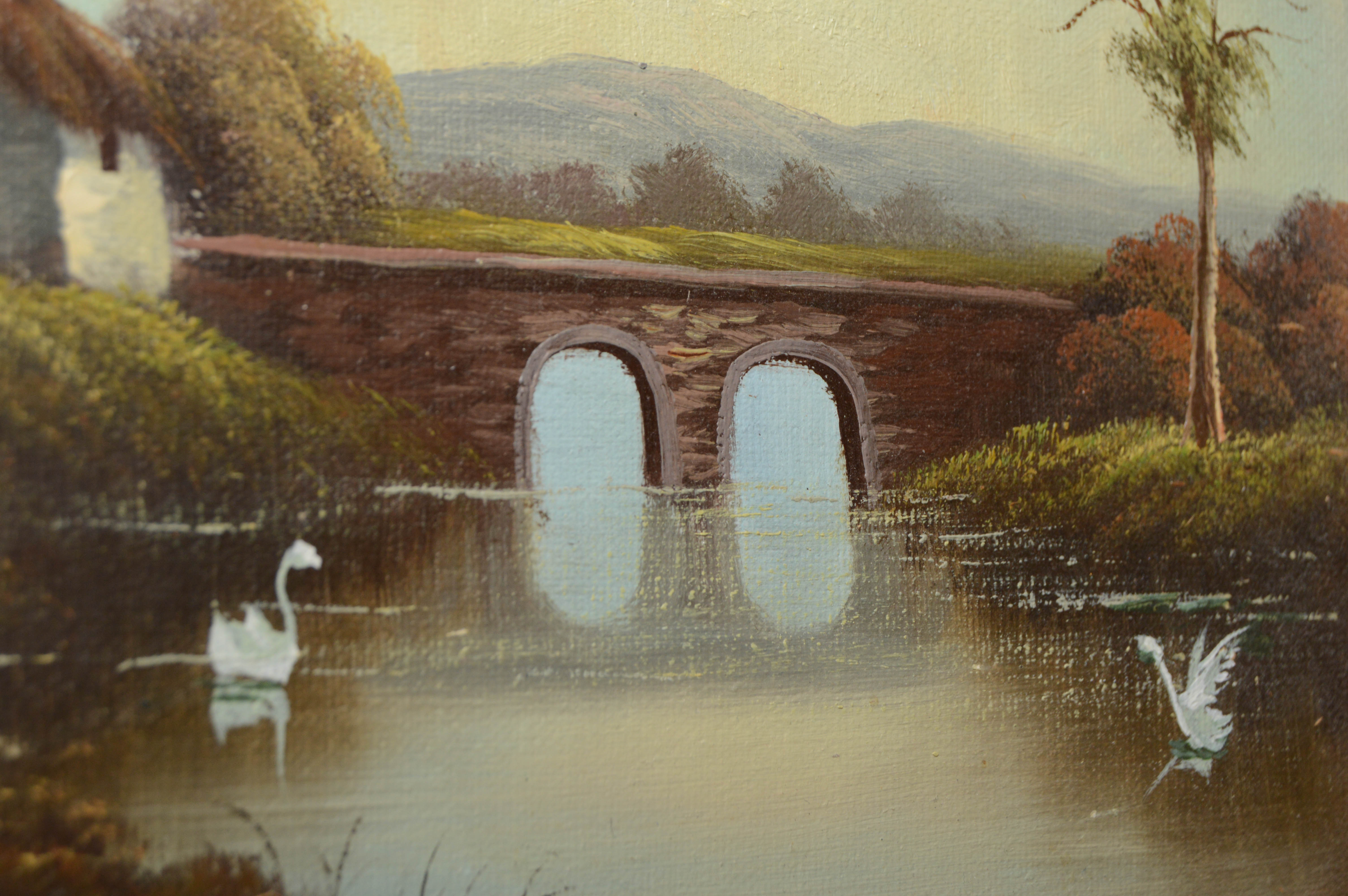 Oil Painting Signed Morgan