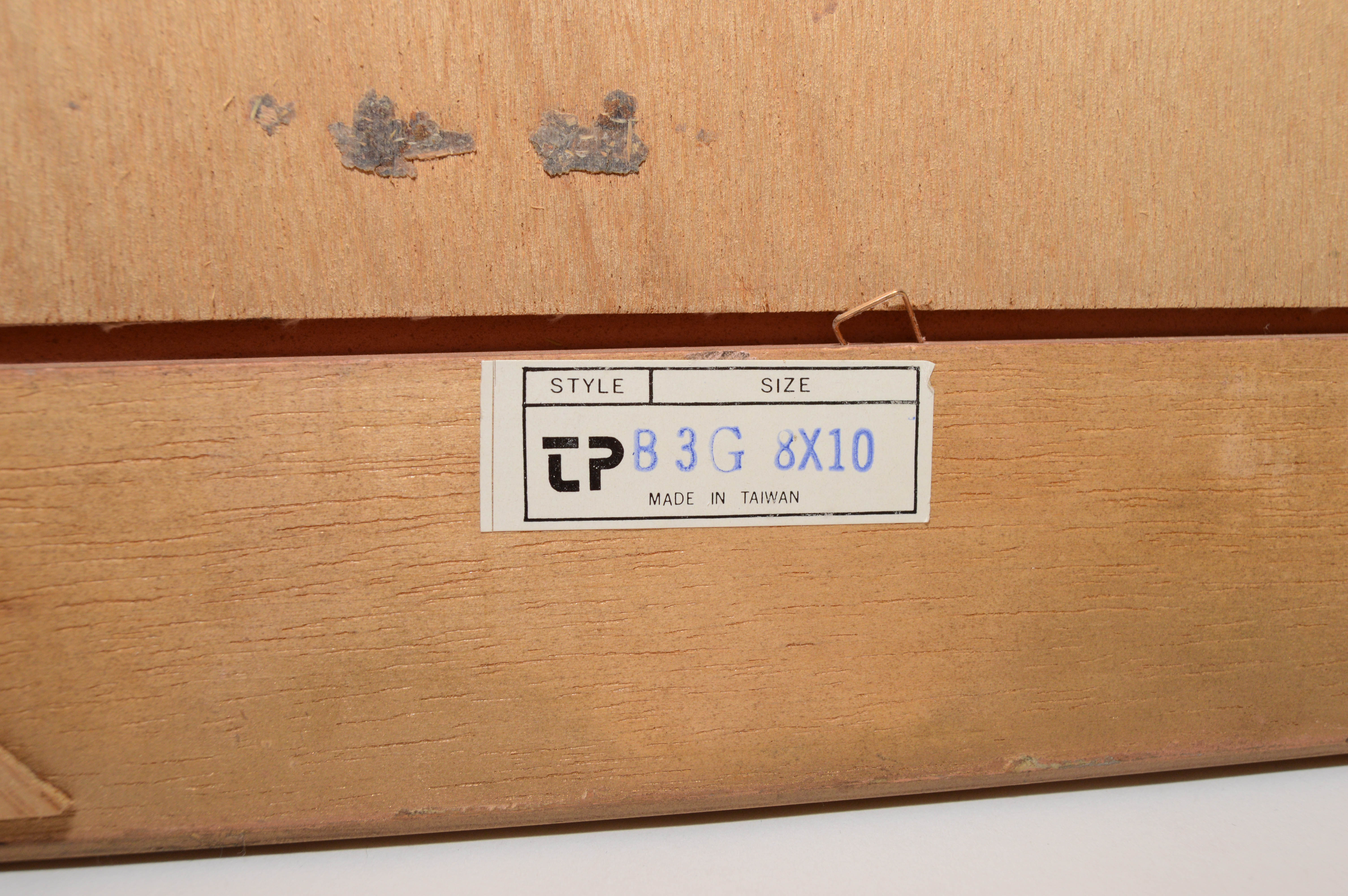 Oil Painting Signed Morgan