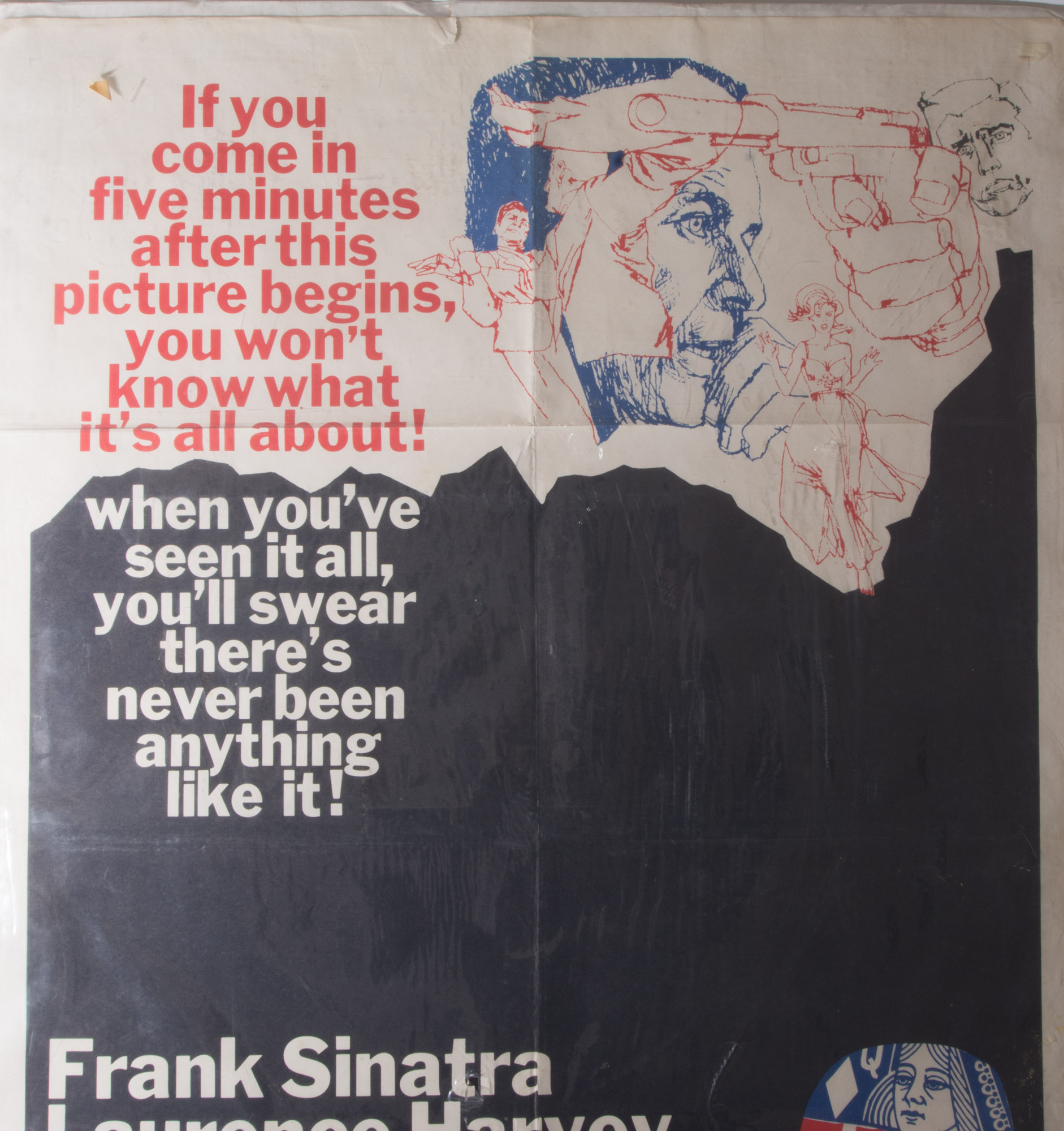 Vintage "The Manchurian Candidate" Movie Poster