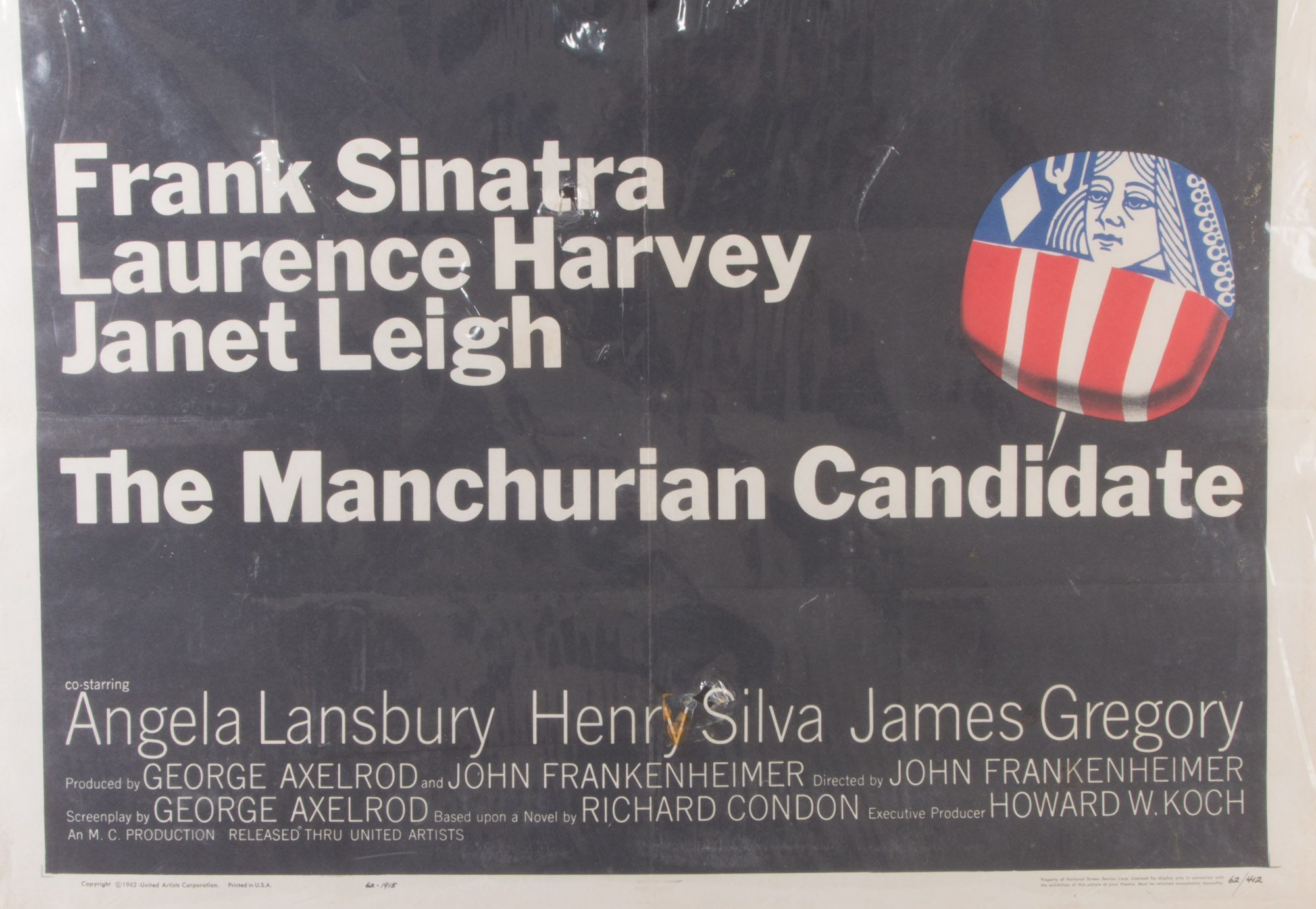 Vintage "The Manchurian Candidate" Movie Poster