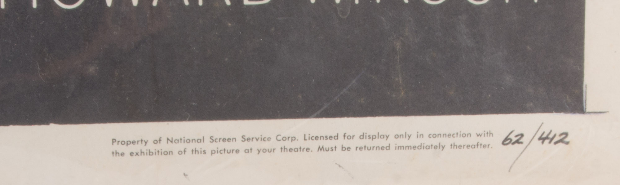 Vintage "The Manchurian Candidate" Movie Poster