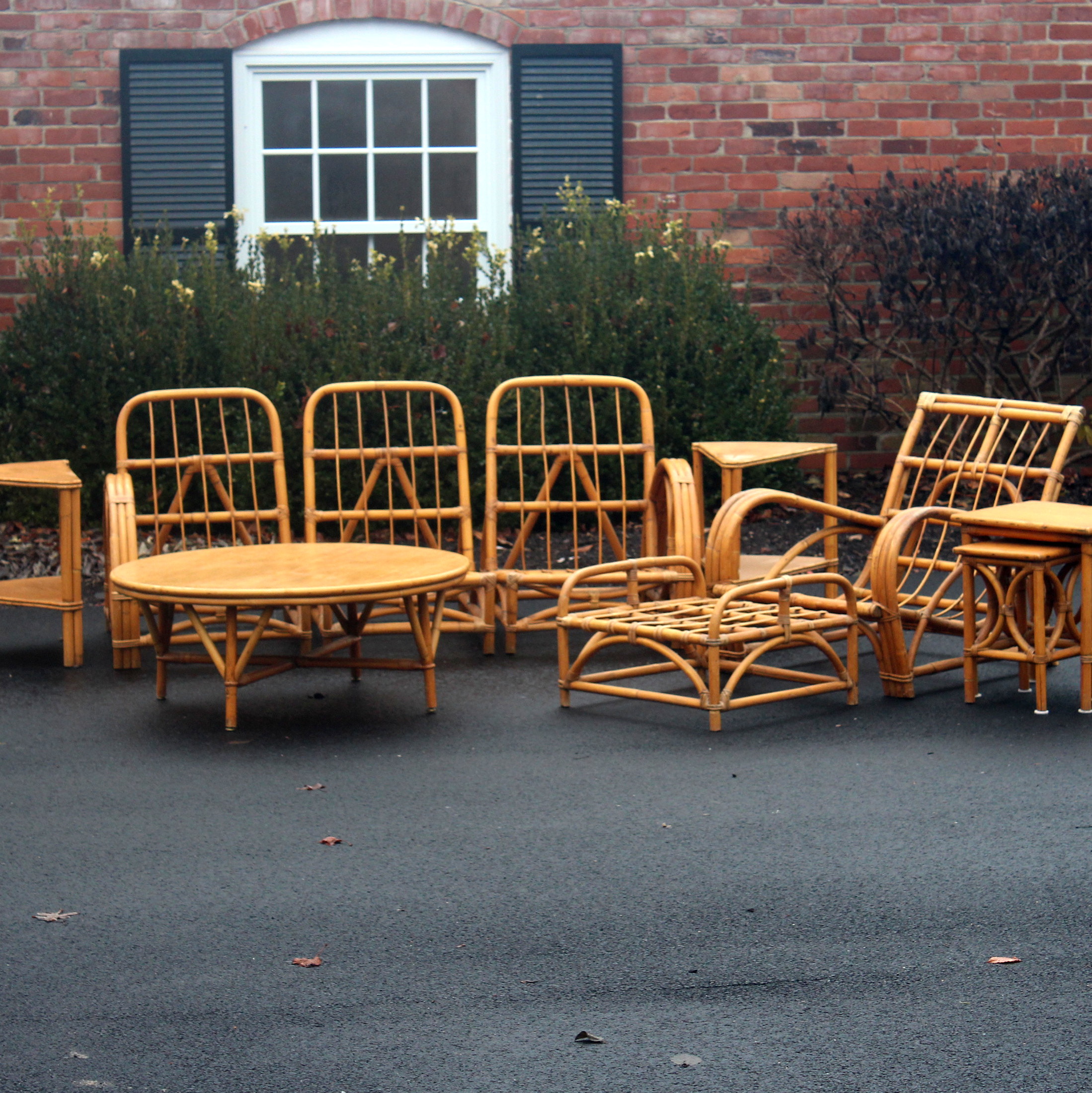 Vintage Rattan Patio Furniture