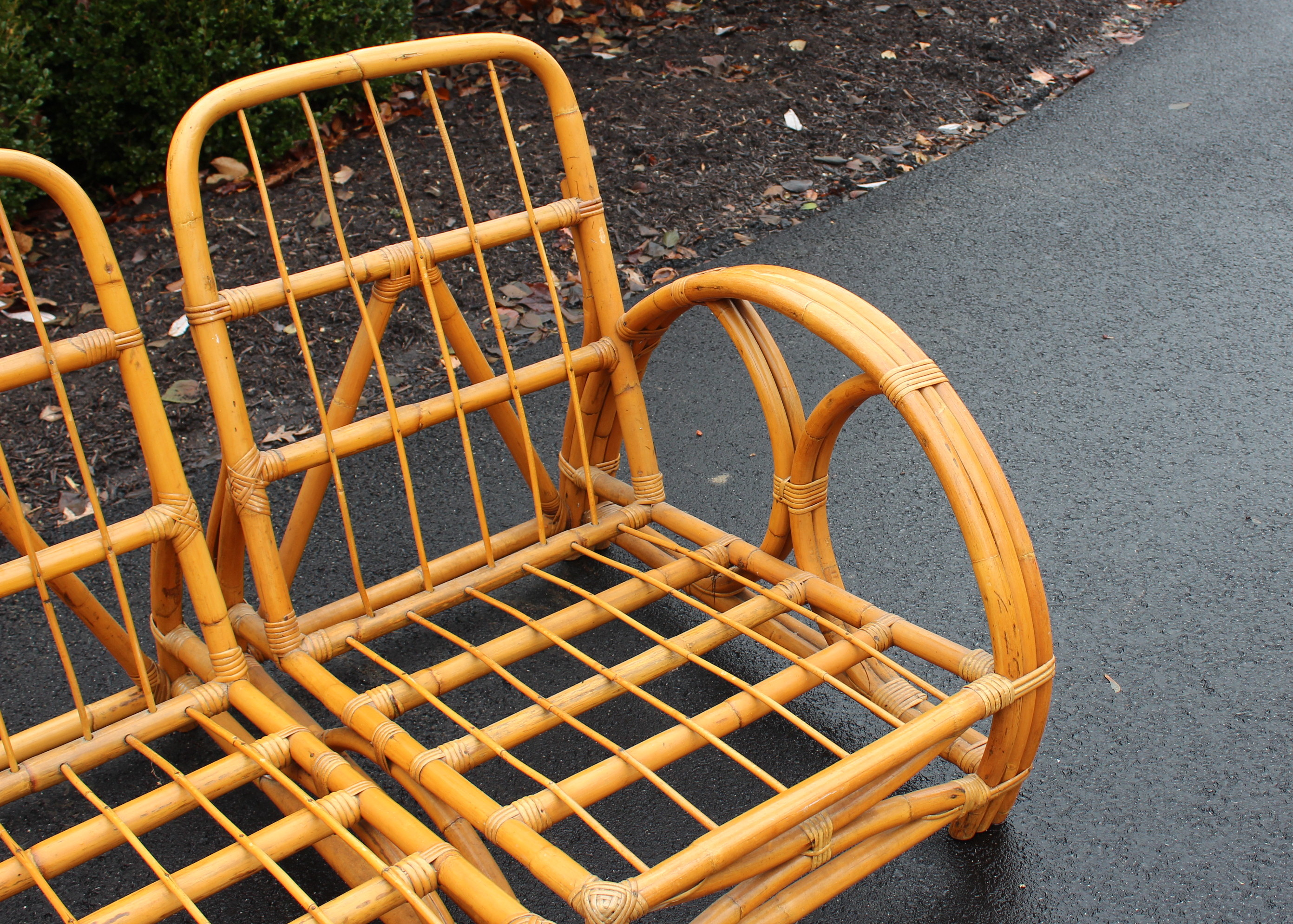 Vintage Rattan Patio Furniture