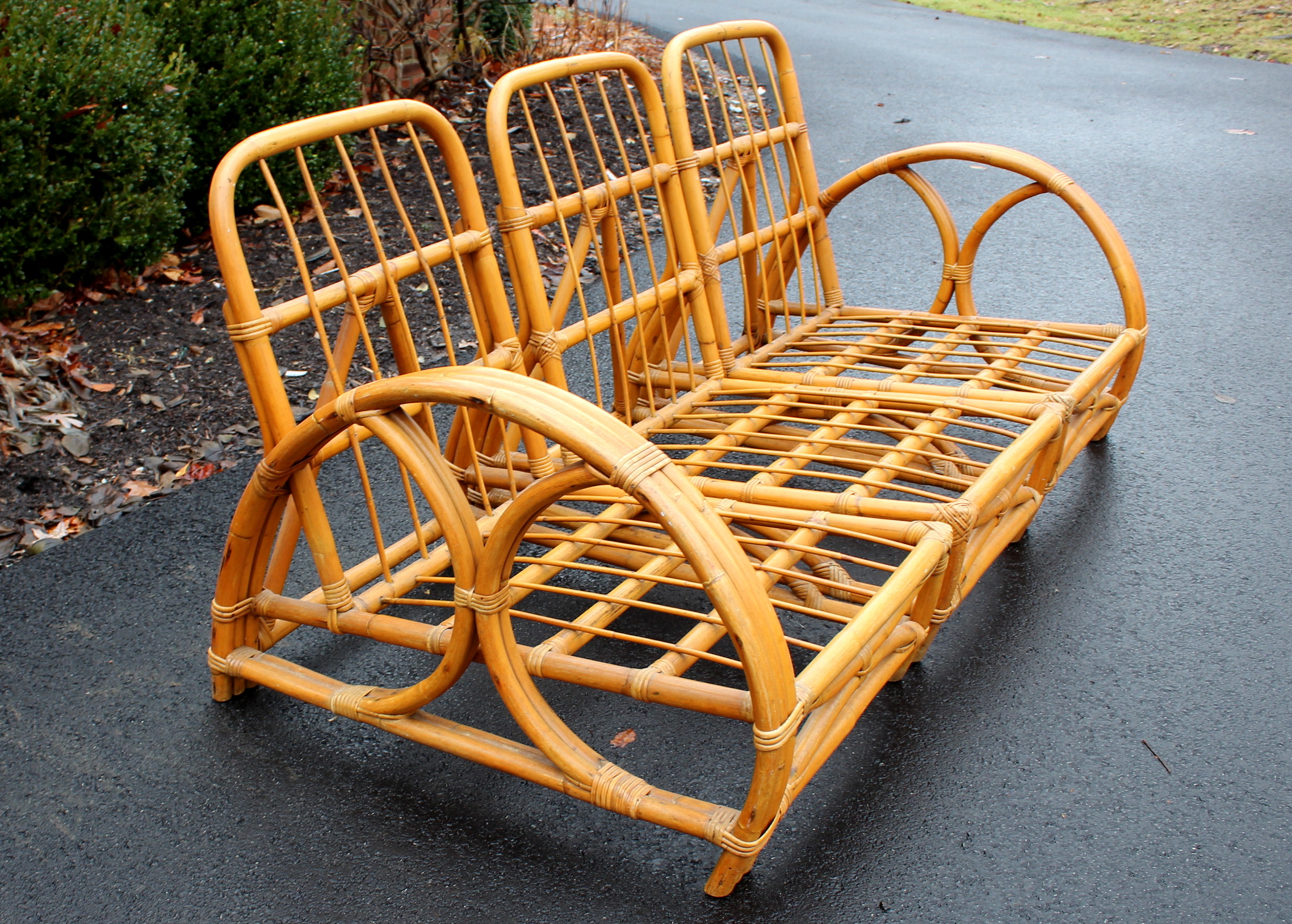 Vintage Rattan Patio Furniture