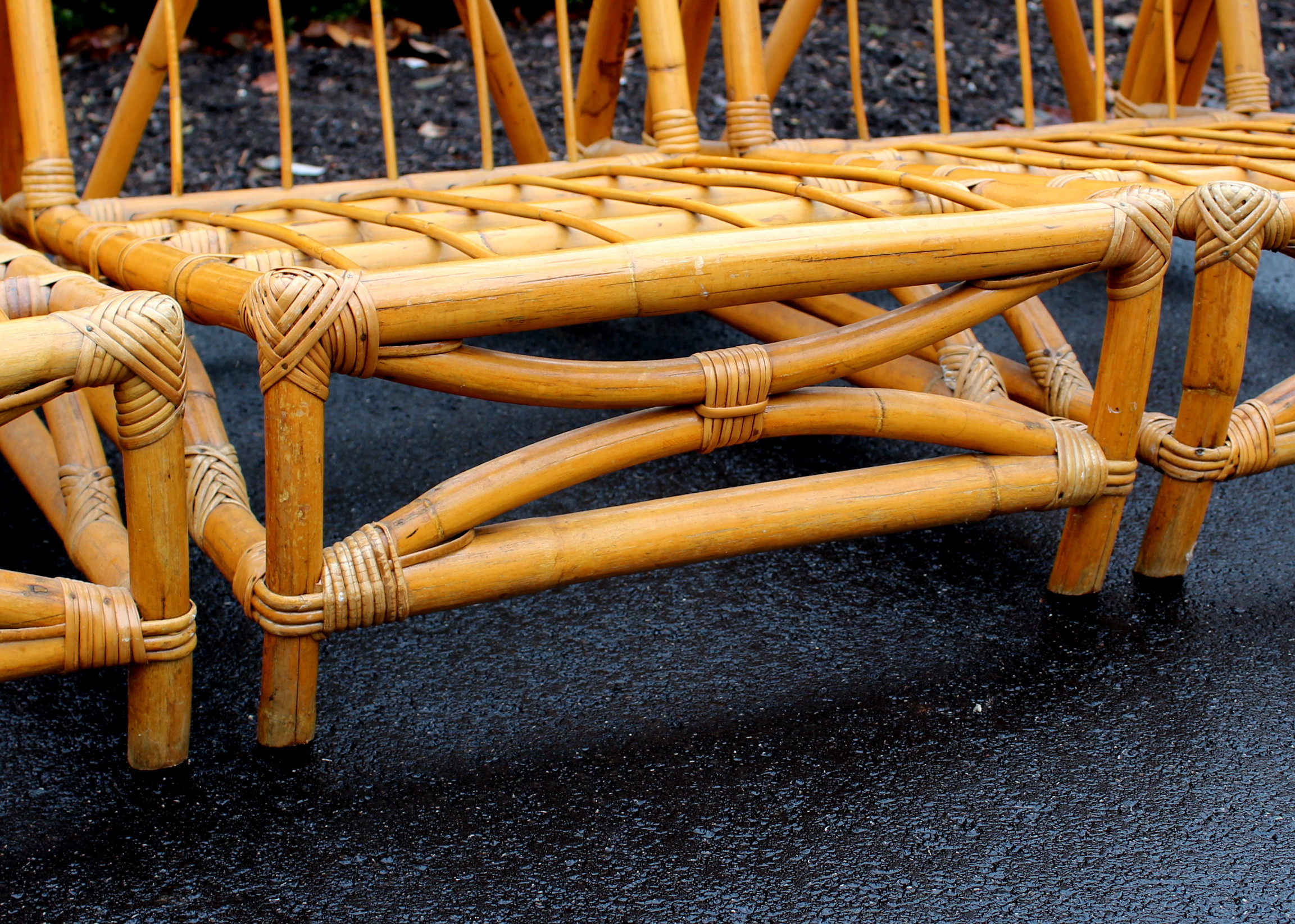 Vintage Rattan Patio Furniture