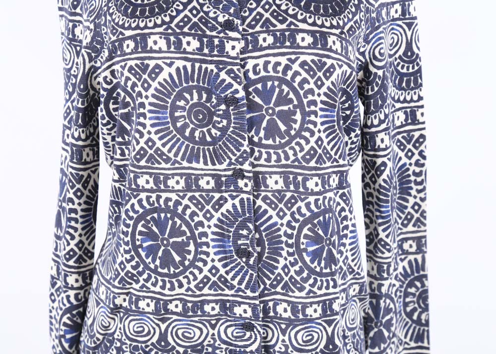 Tory Burch Taho Silk Cardigan