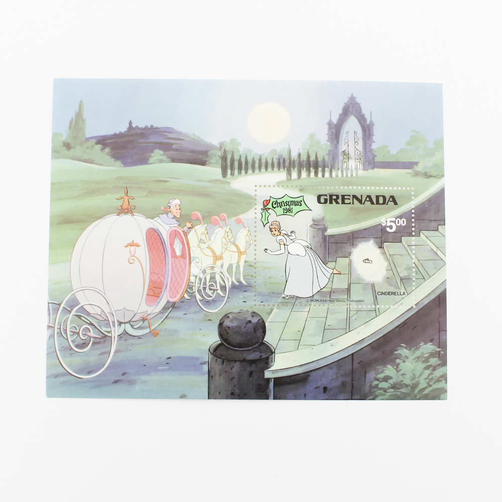 1981 Grenada Stamp from Disney's "Cinderella"