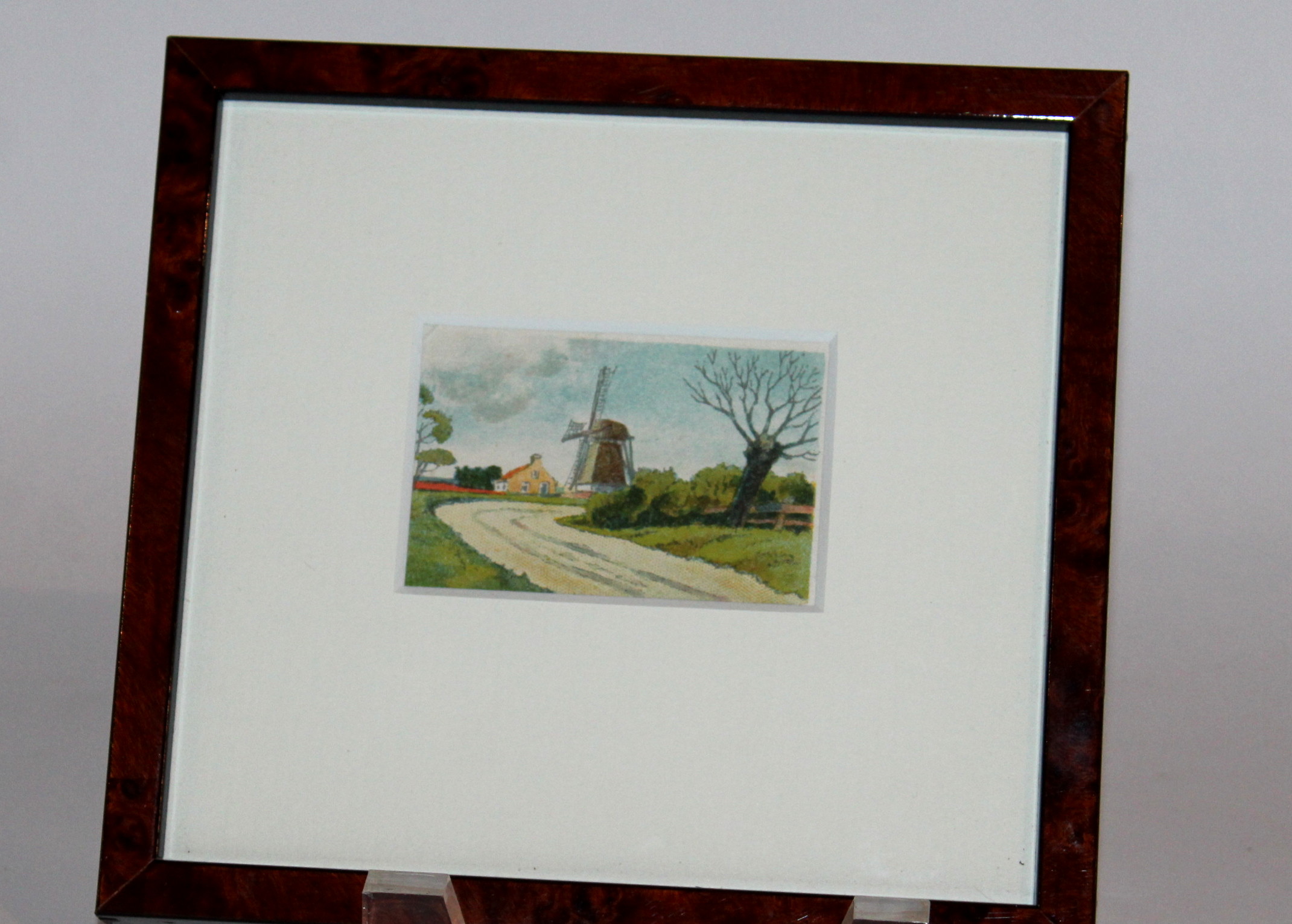 Framed Windmill Themed Art