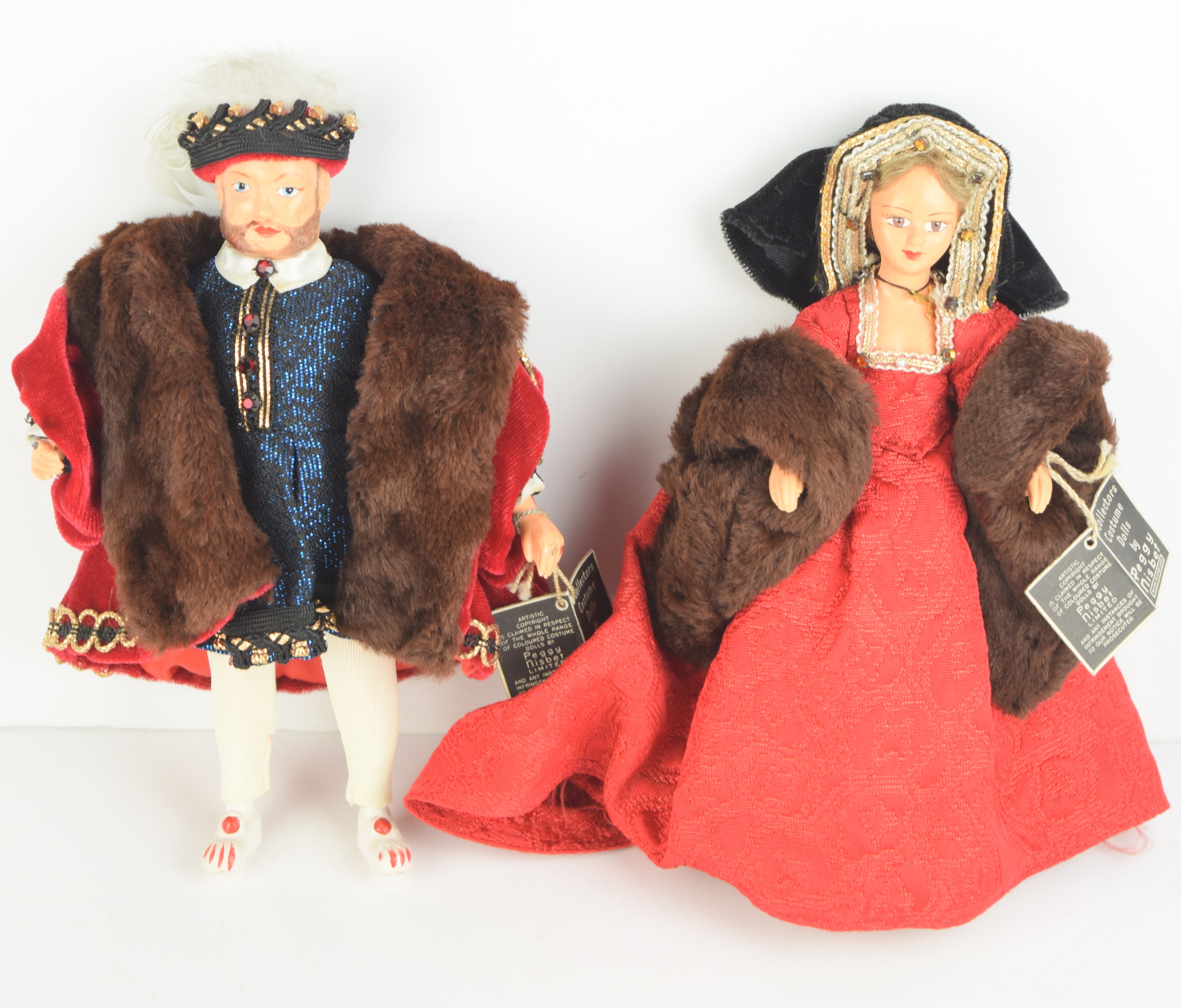 Peggy Nisbet Collector's Costume Dolls, Henry VIII and Wives