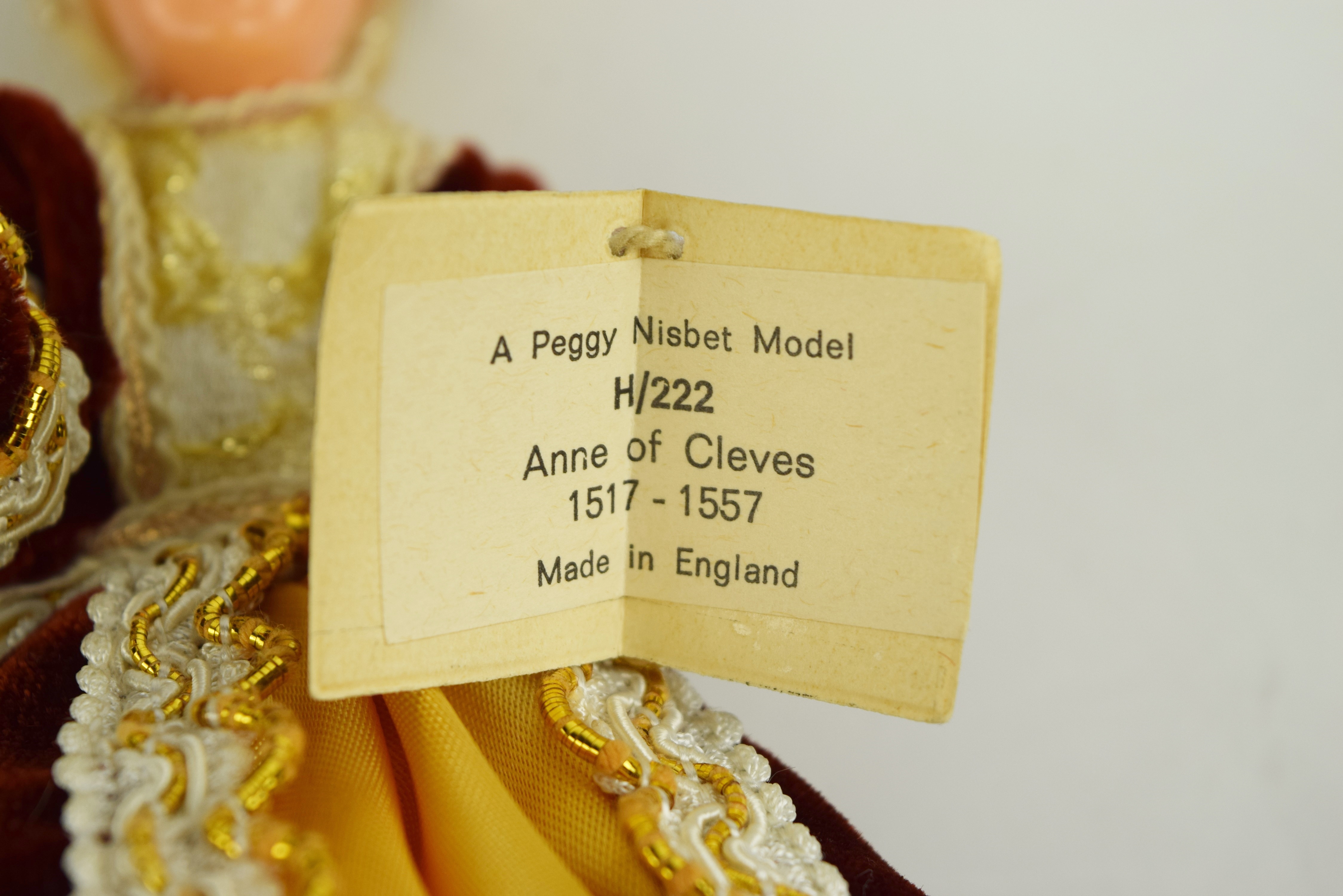 Peggy Nisbet Collector's Costume Dolls, Henry VIII and Wives