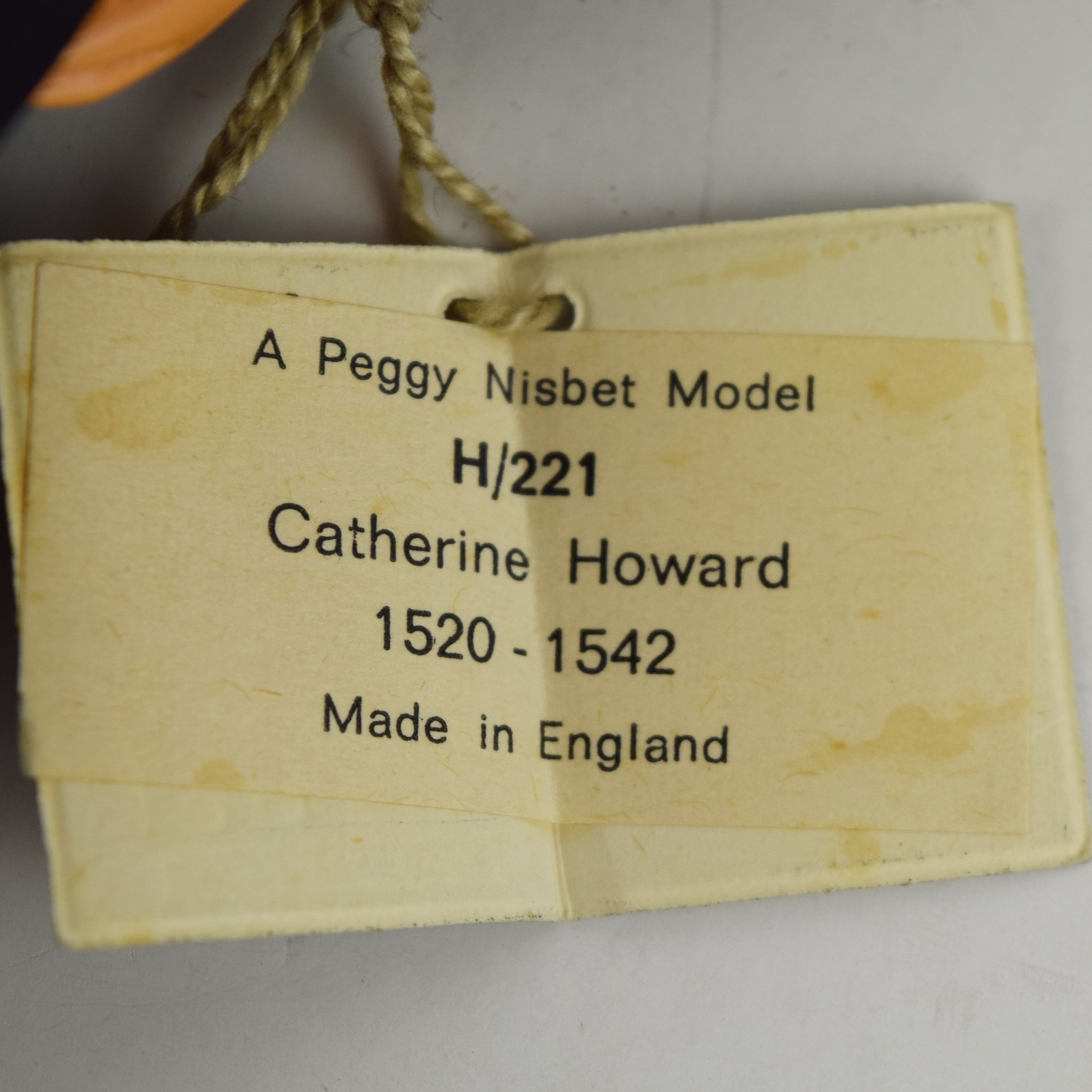 Peggy Nisbet Collector's Costume Dolls, Henry VIII and Wives