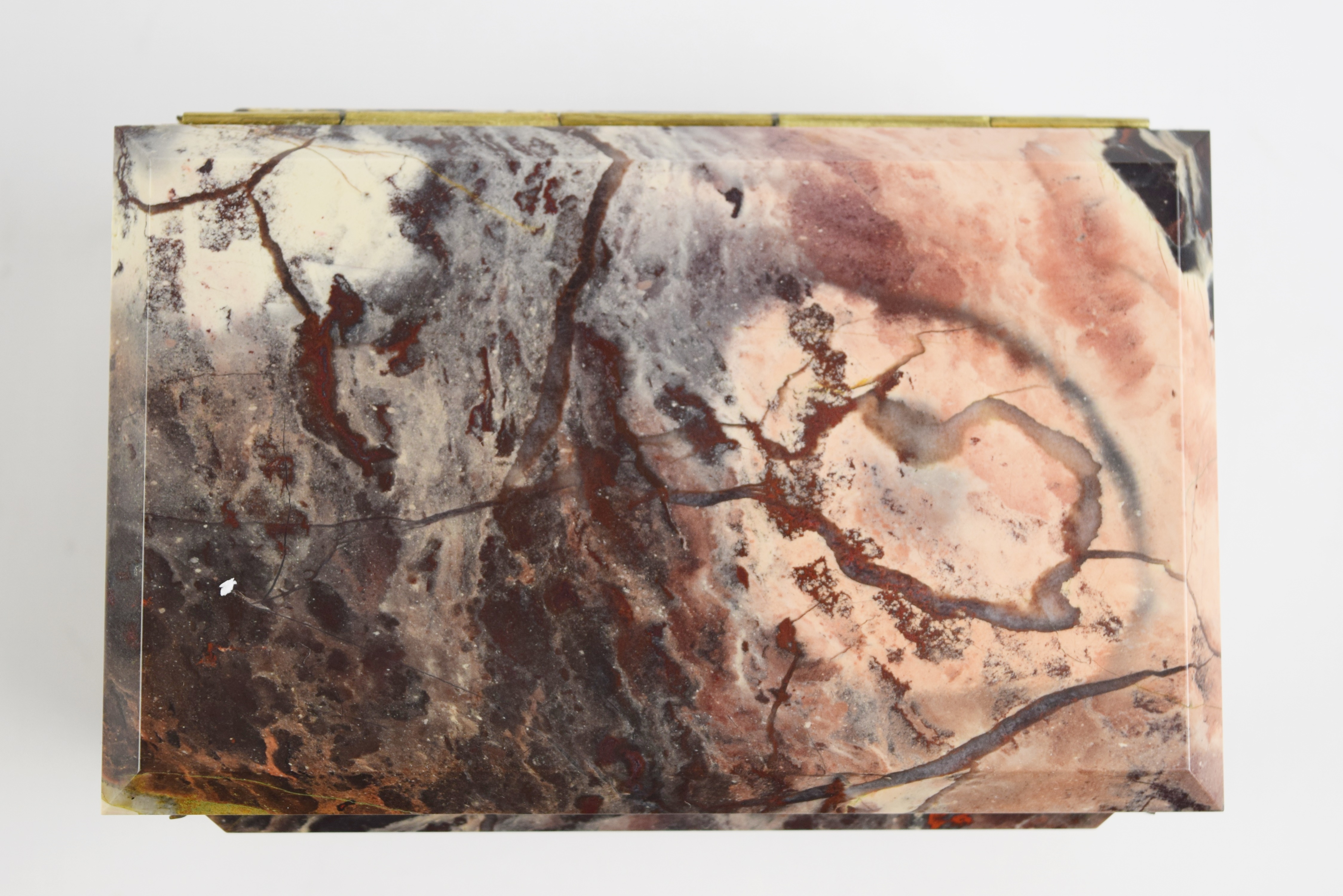 Russian Gemstone Jewelry Box