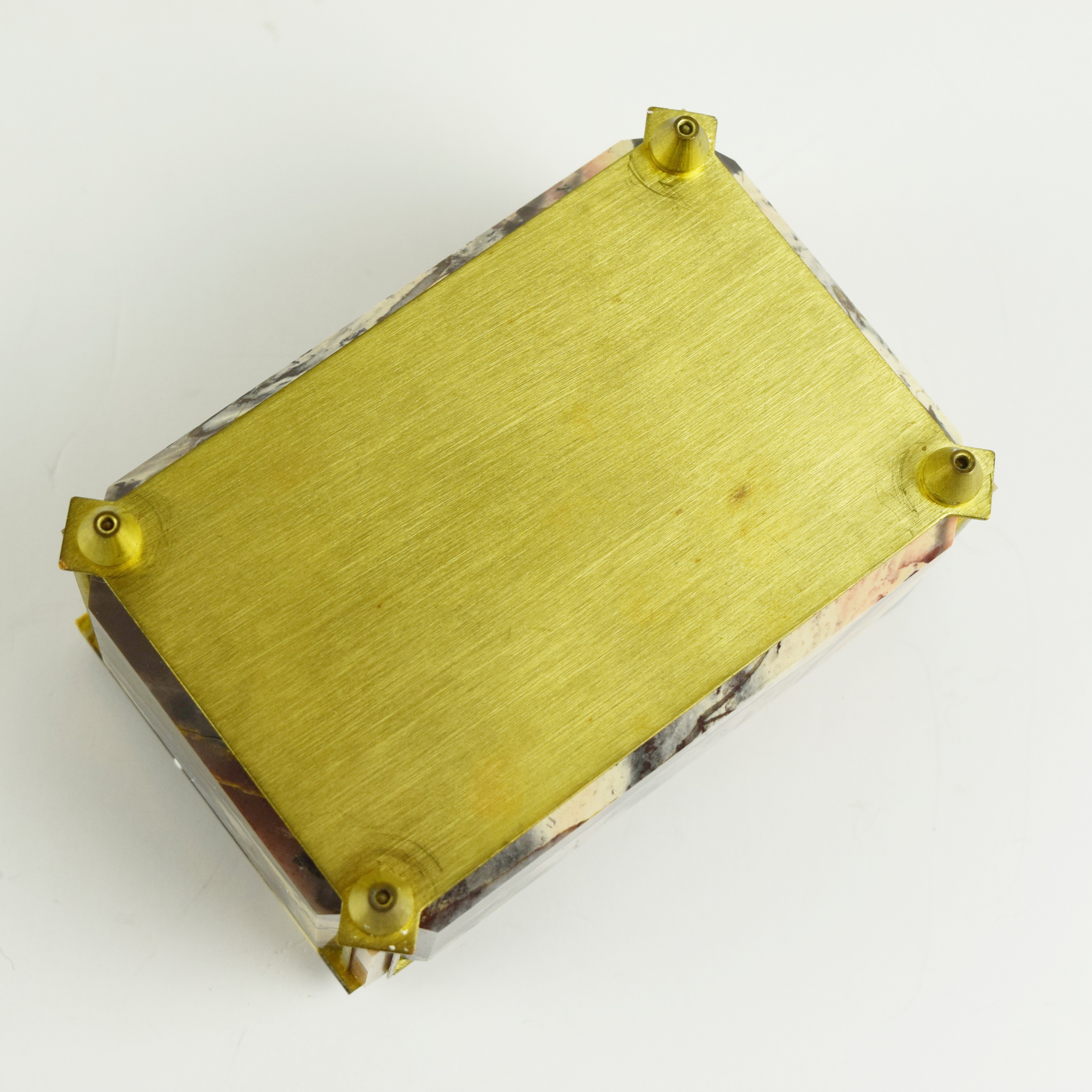 Russian Gemstone Jewelry Box