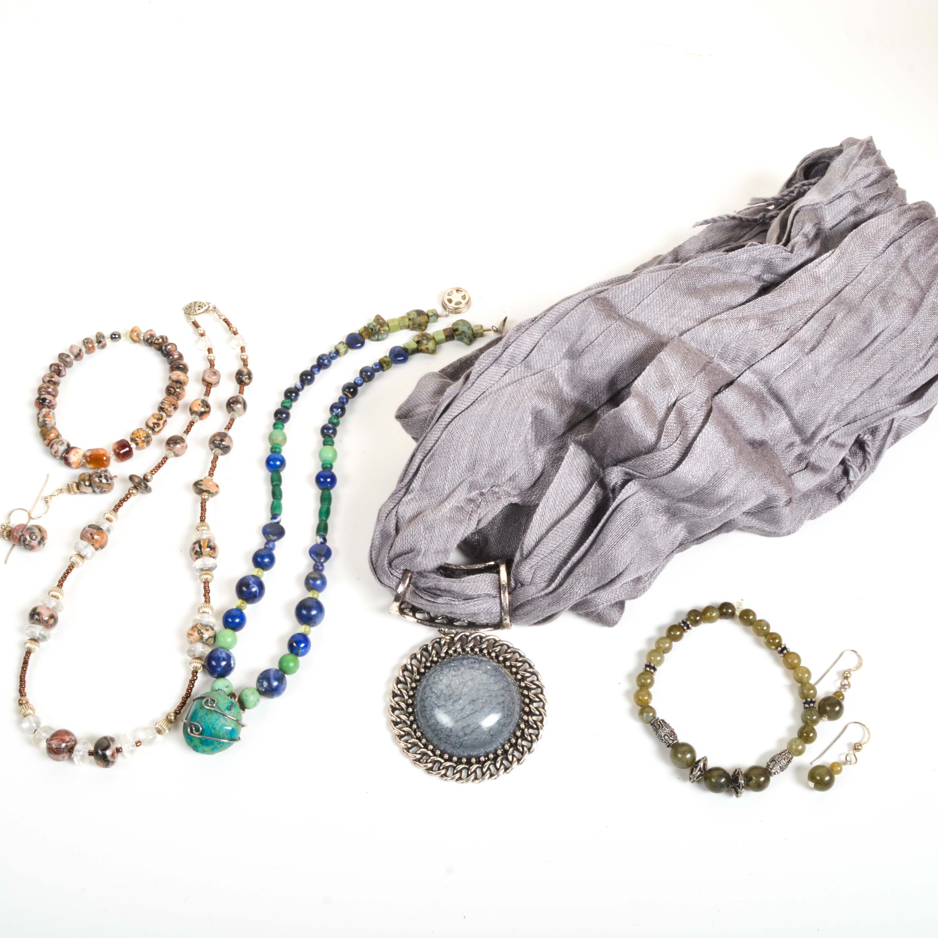 Natural Jewelry Ensemble