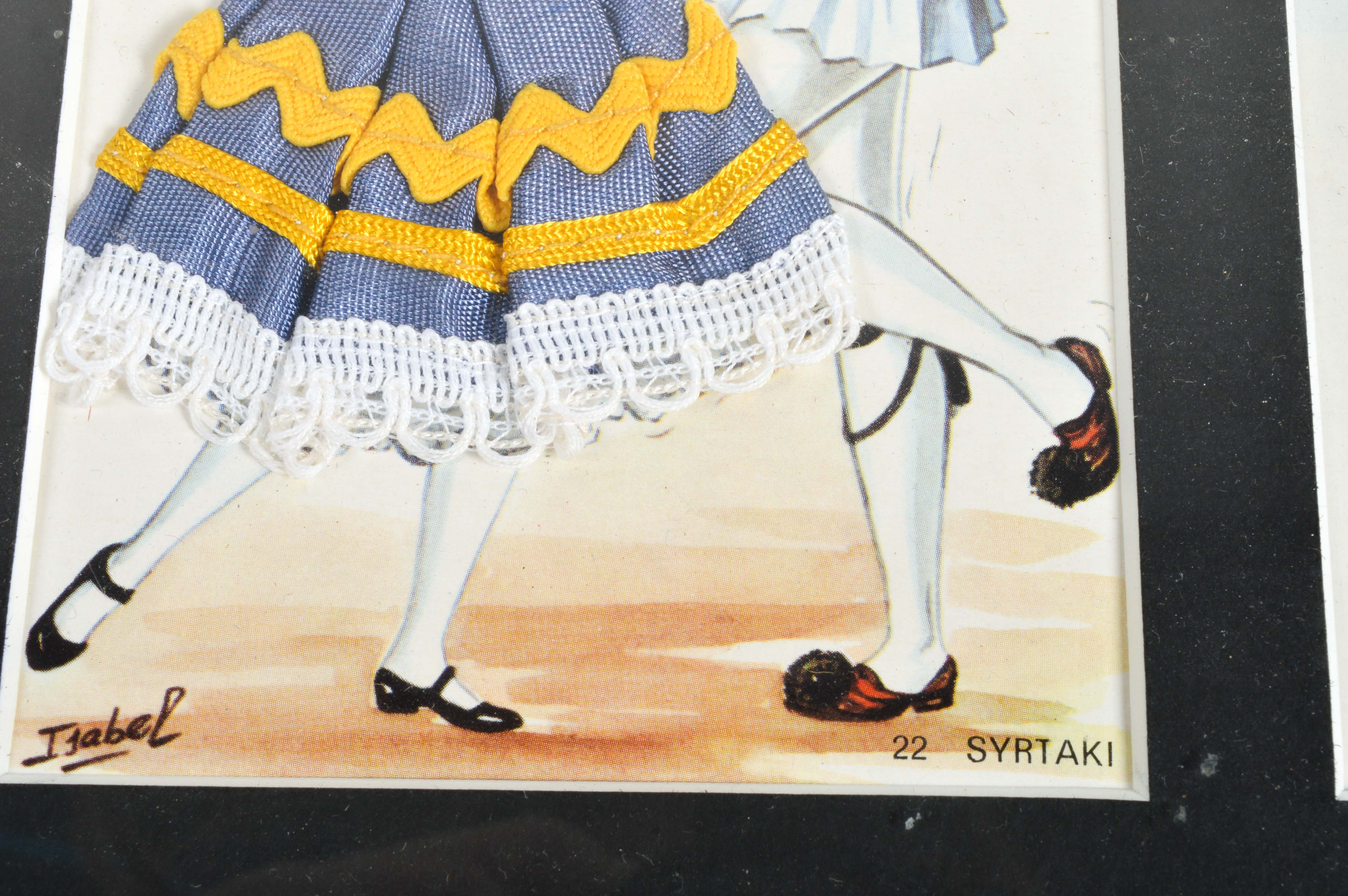 Pair of Vintage Greek Travel Art