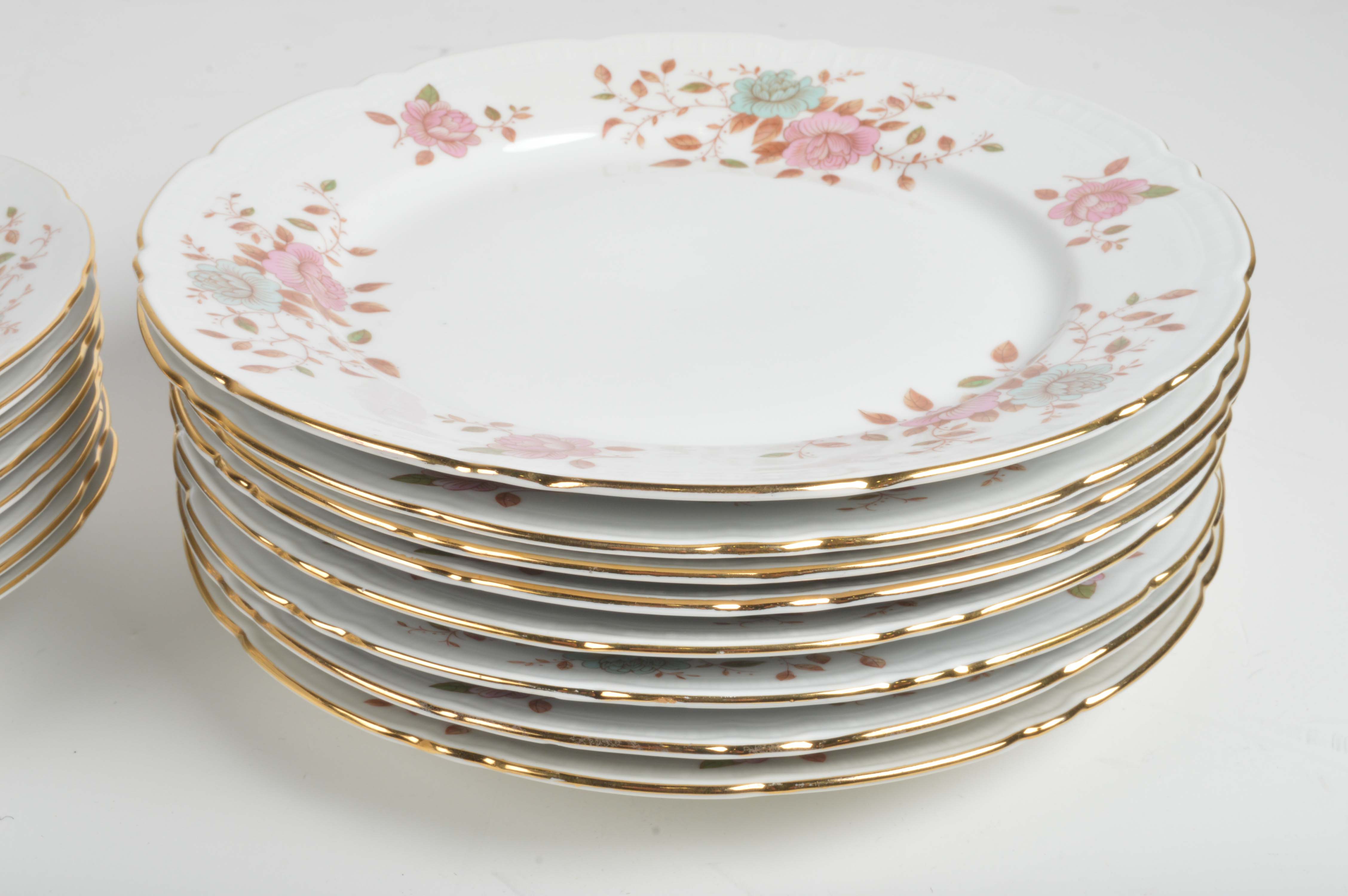 Czeck Bohemian "Roslynda" China Assortment