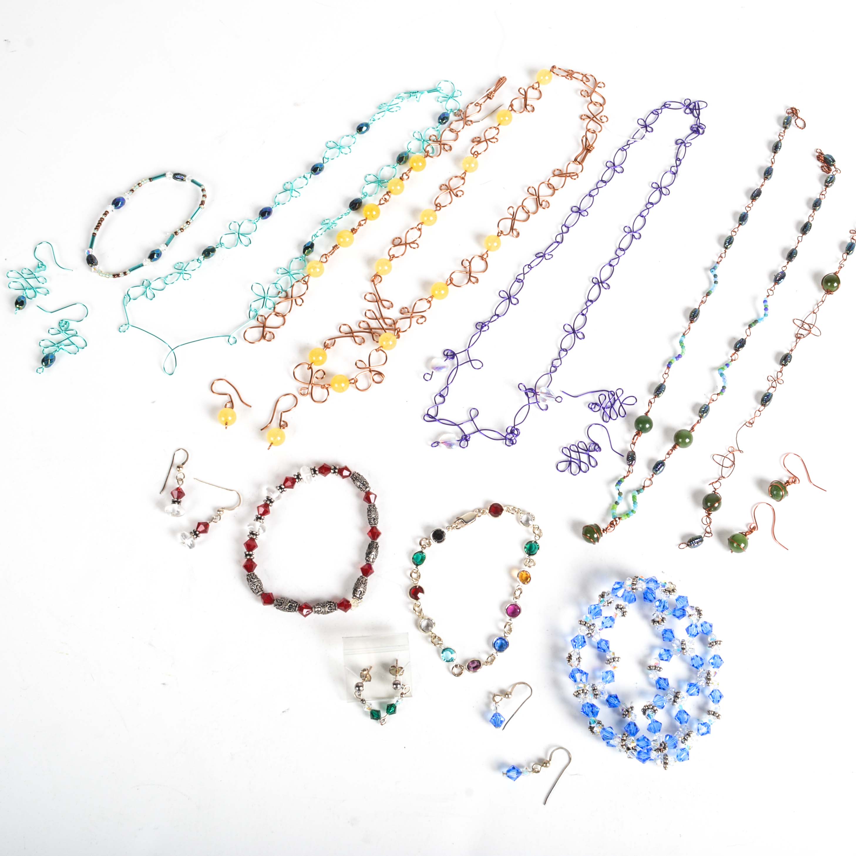 Wire and Bead Jewelry Collection