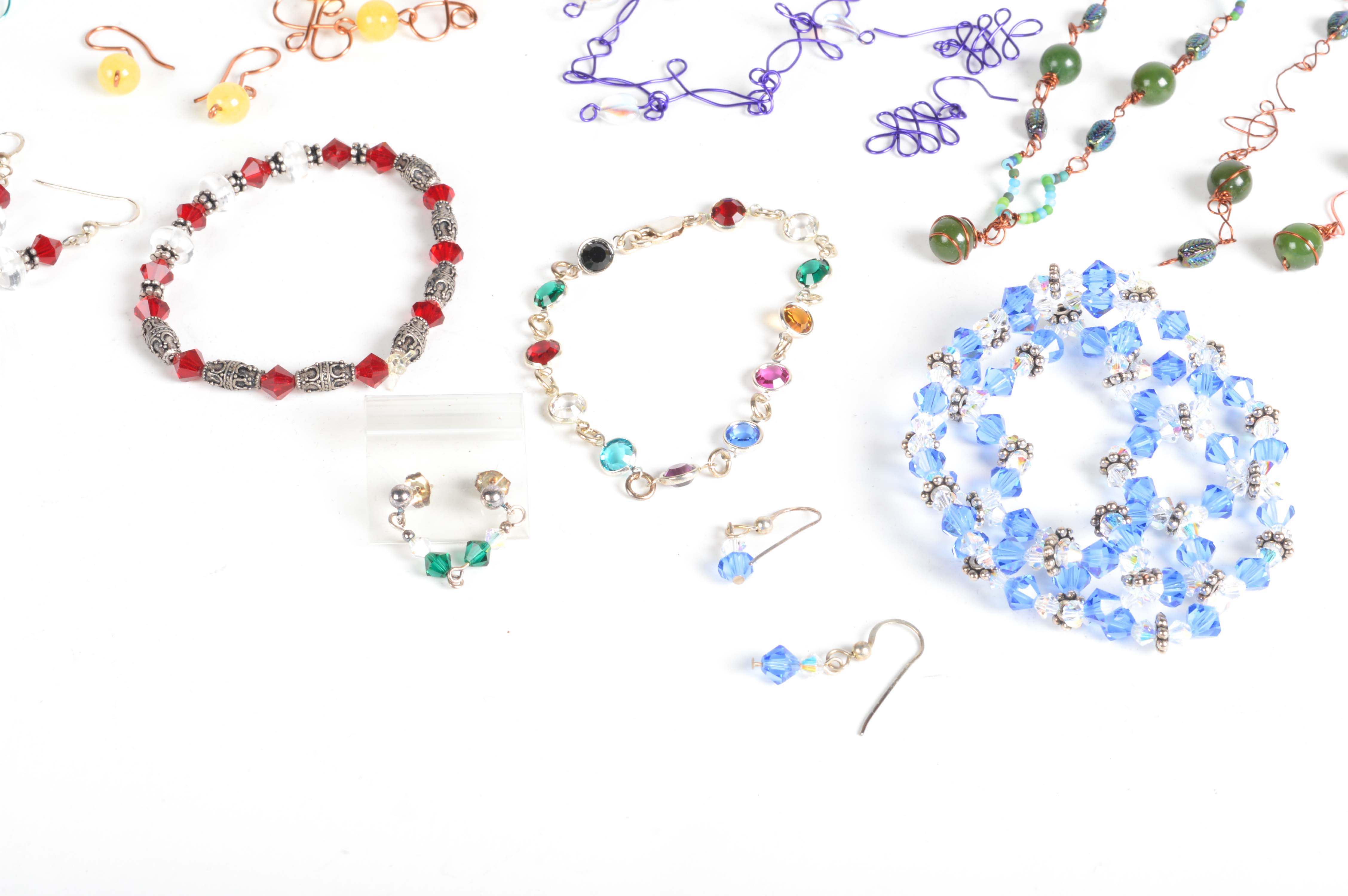 Wire and Bead Jewelry Collection