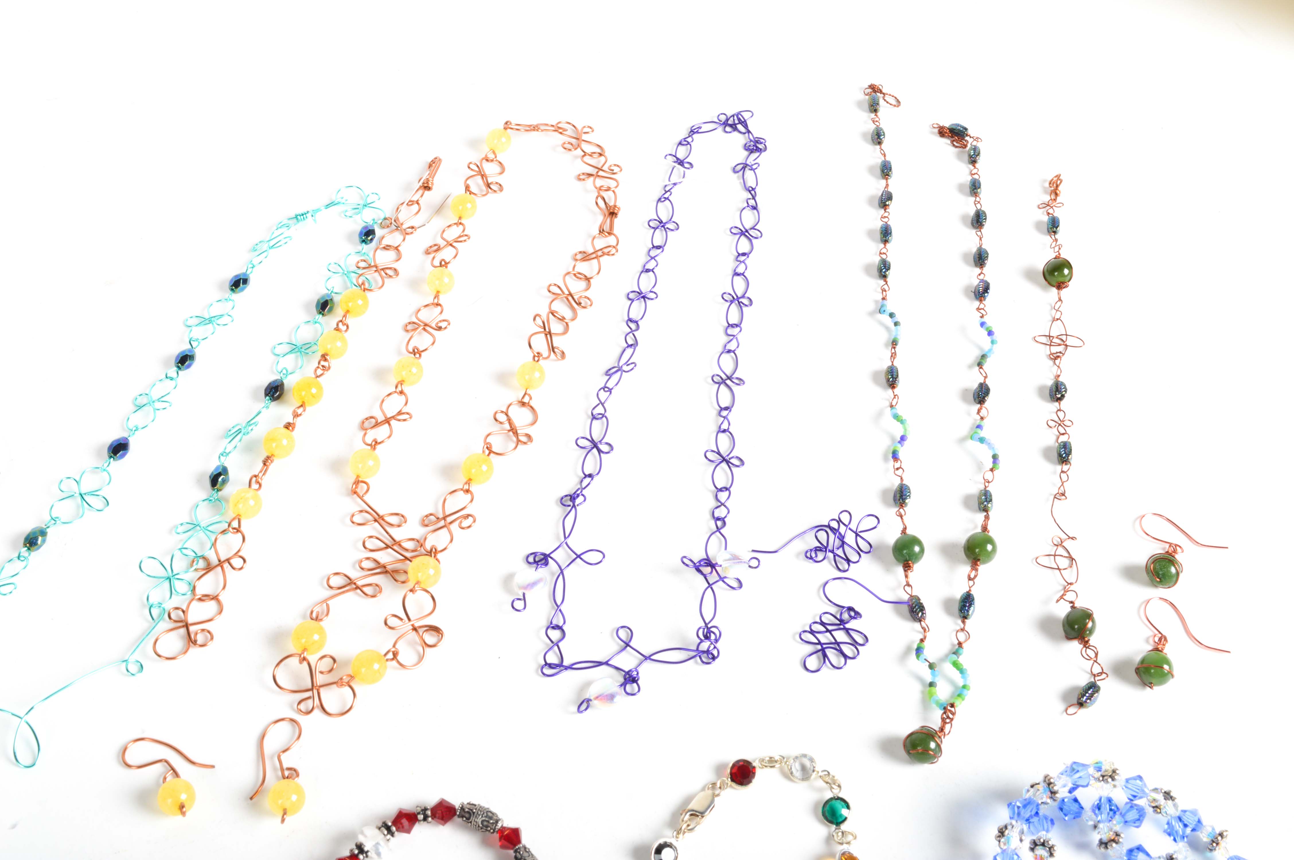 Wire and Bead Jewelry Collection