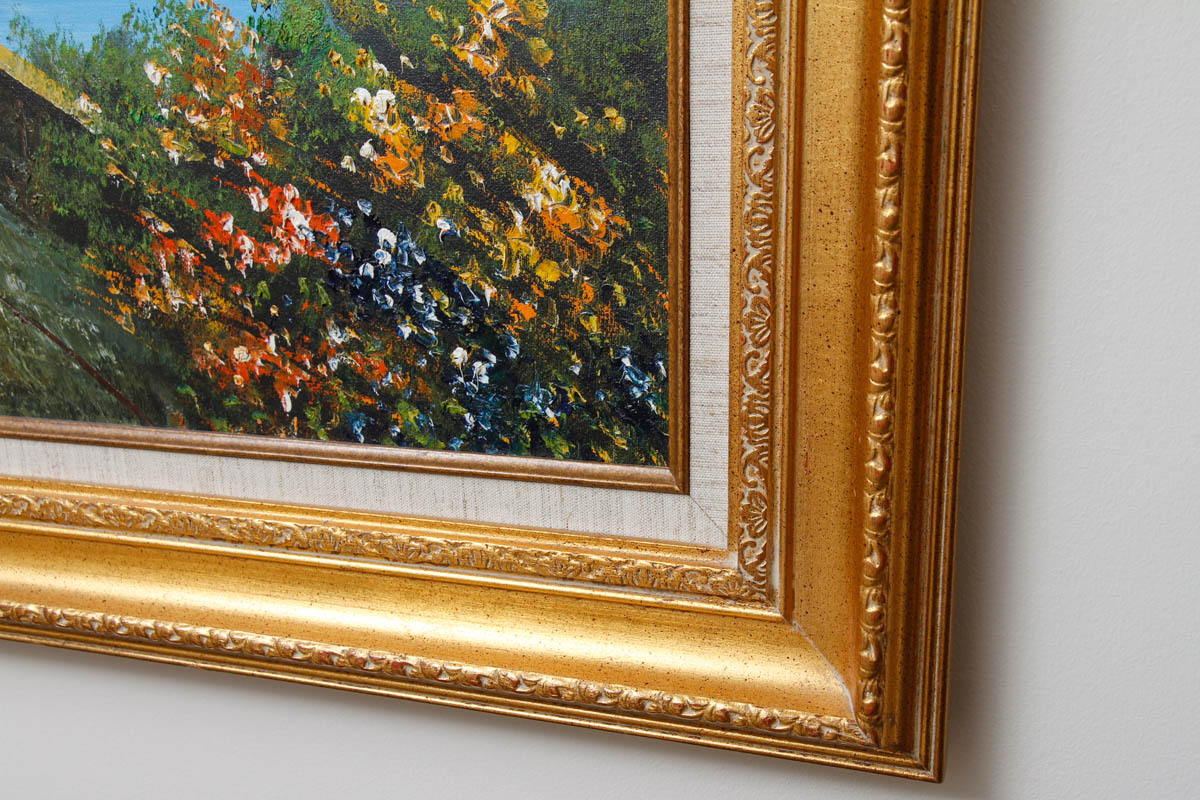 Original Oil on Canvas Signed Rossini