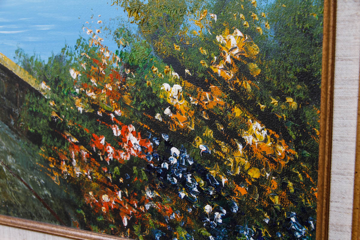 Original Oil on Canvas Signed Rossini