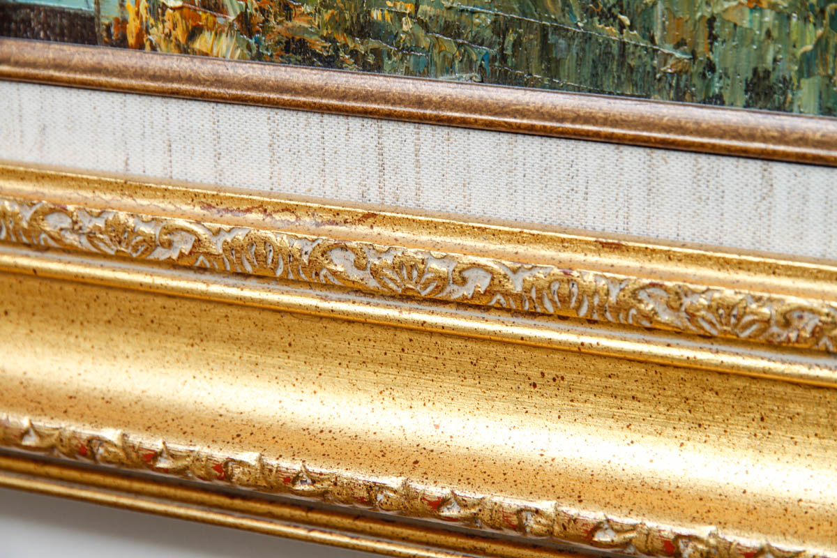 Original Oil on Canvas Signed Rossini