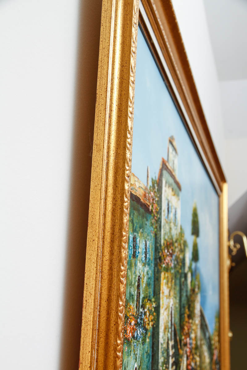 Original Oil on Canvas Signed Rossini