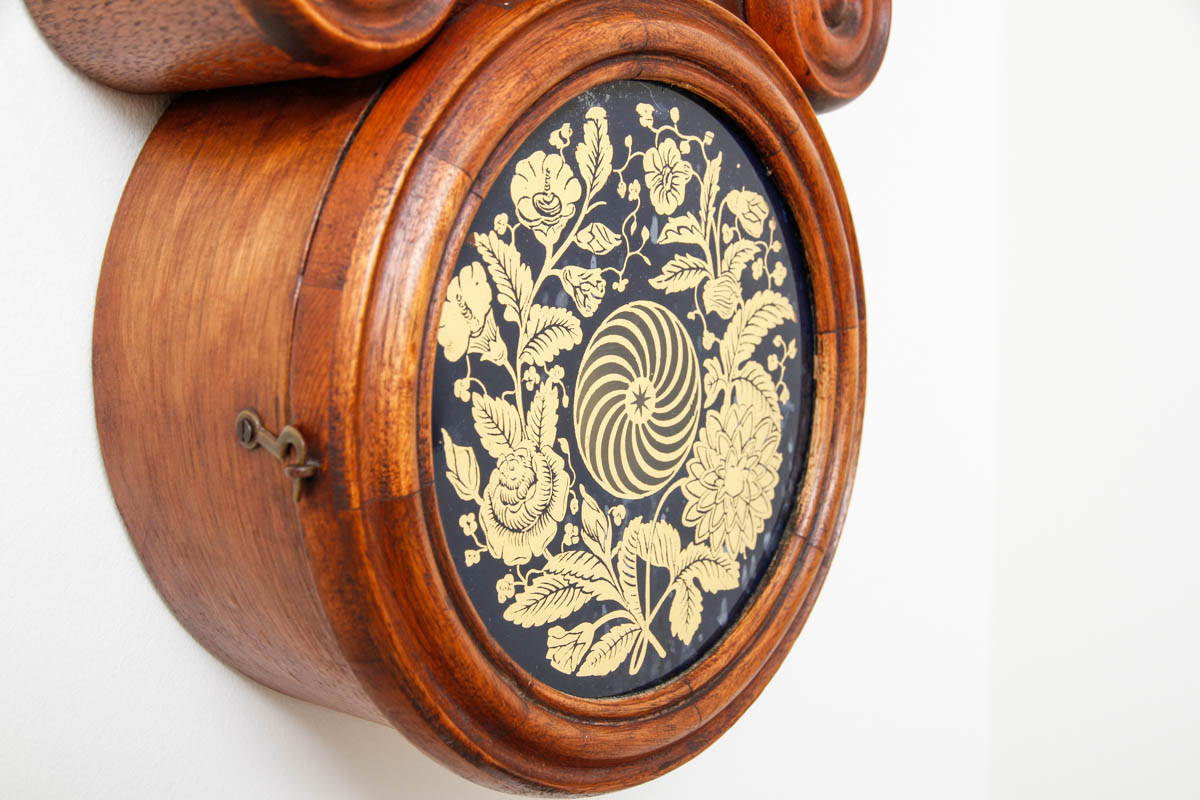 Antique Ingraham "Ionic" Wall Clock