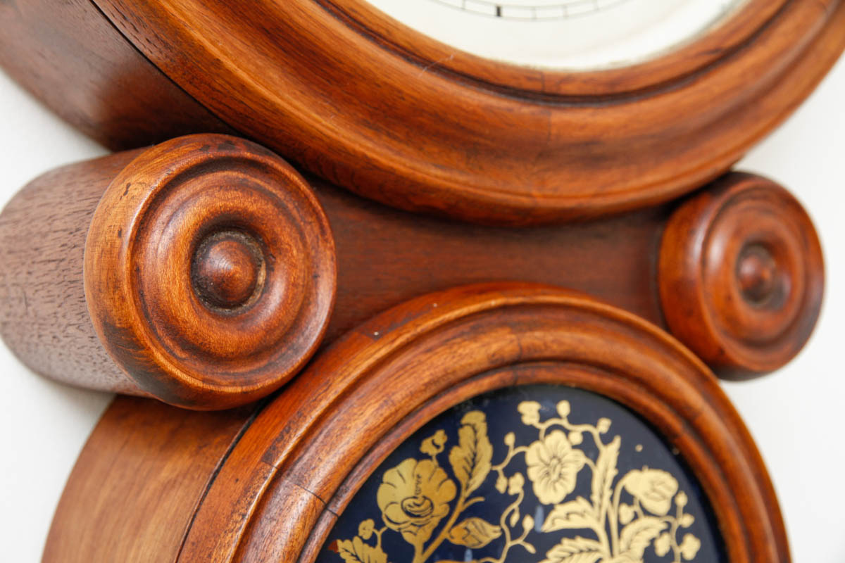 Antique Ingraham "Ionic" Wall Clock