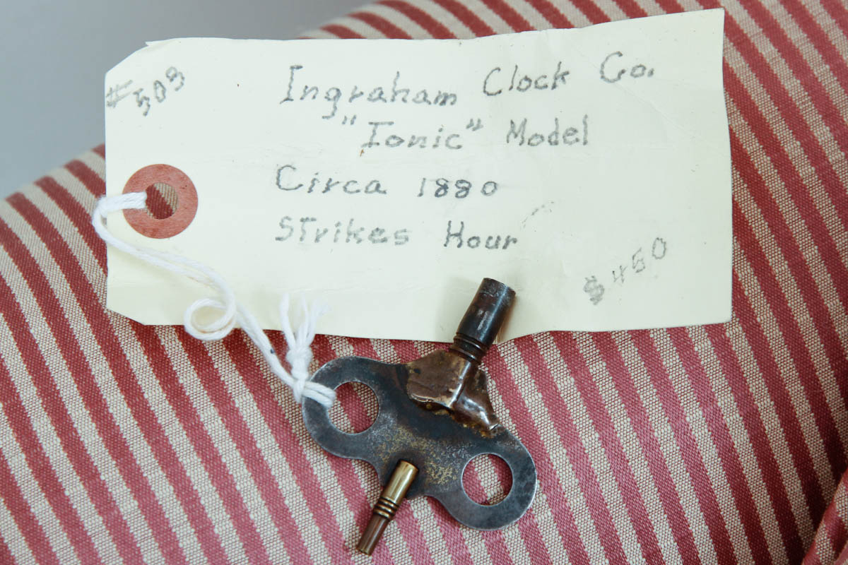 Antique Ingraham "Ionic" Wall Clock