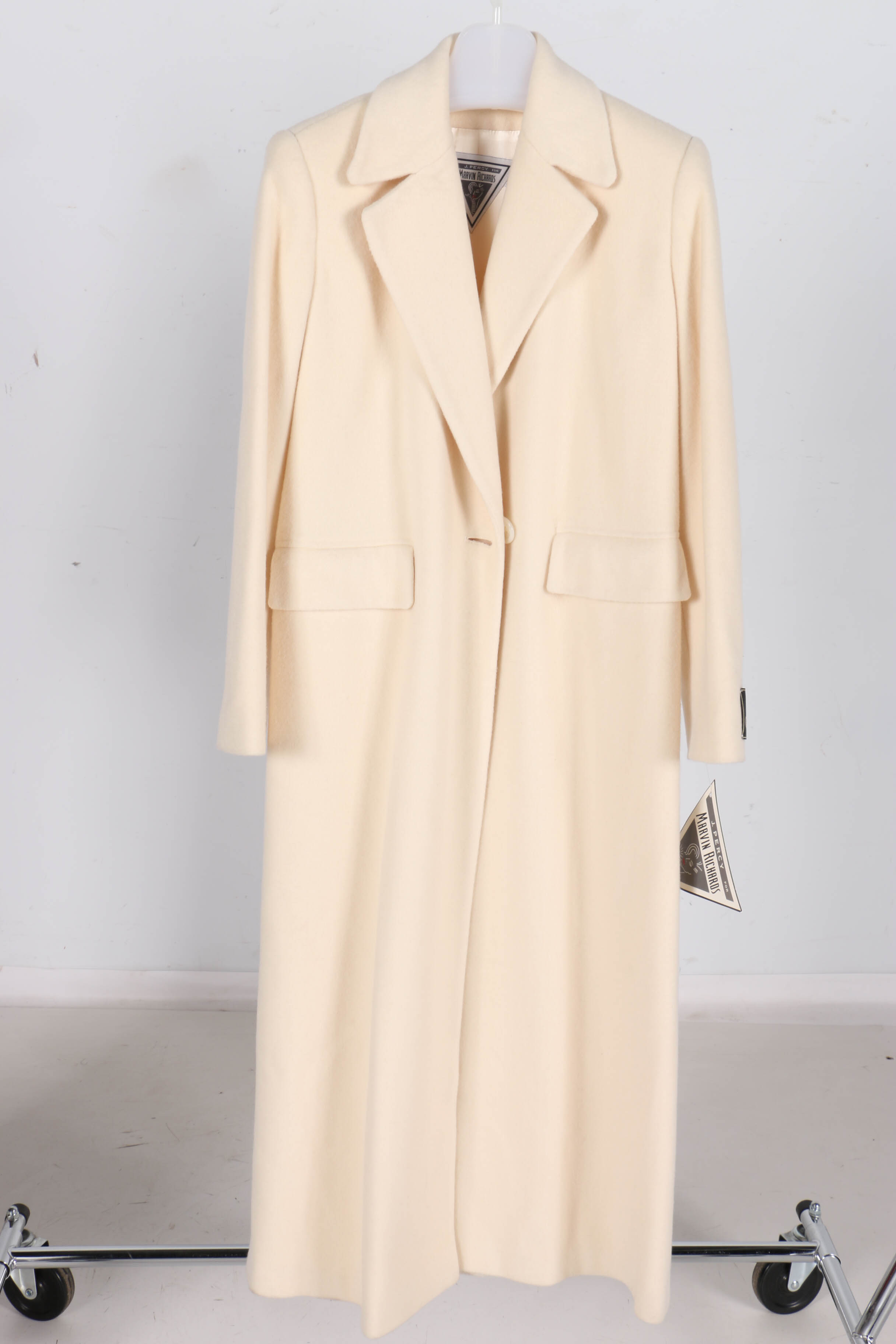 Three Women's Long Wool and Cashmere Coats Including Fleurette