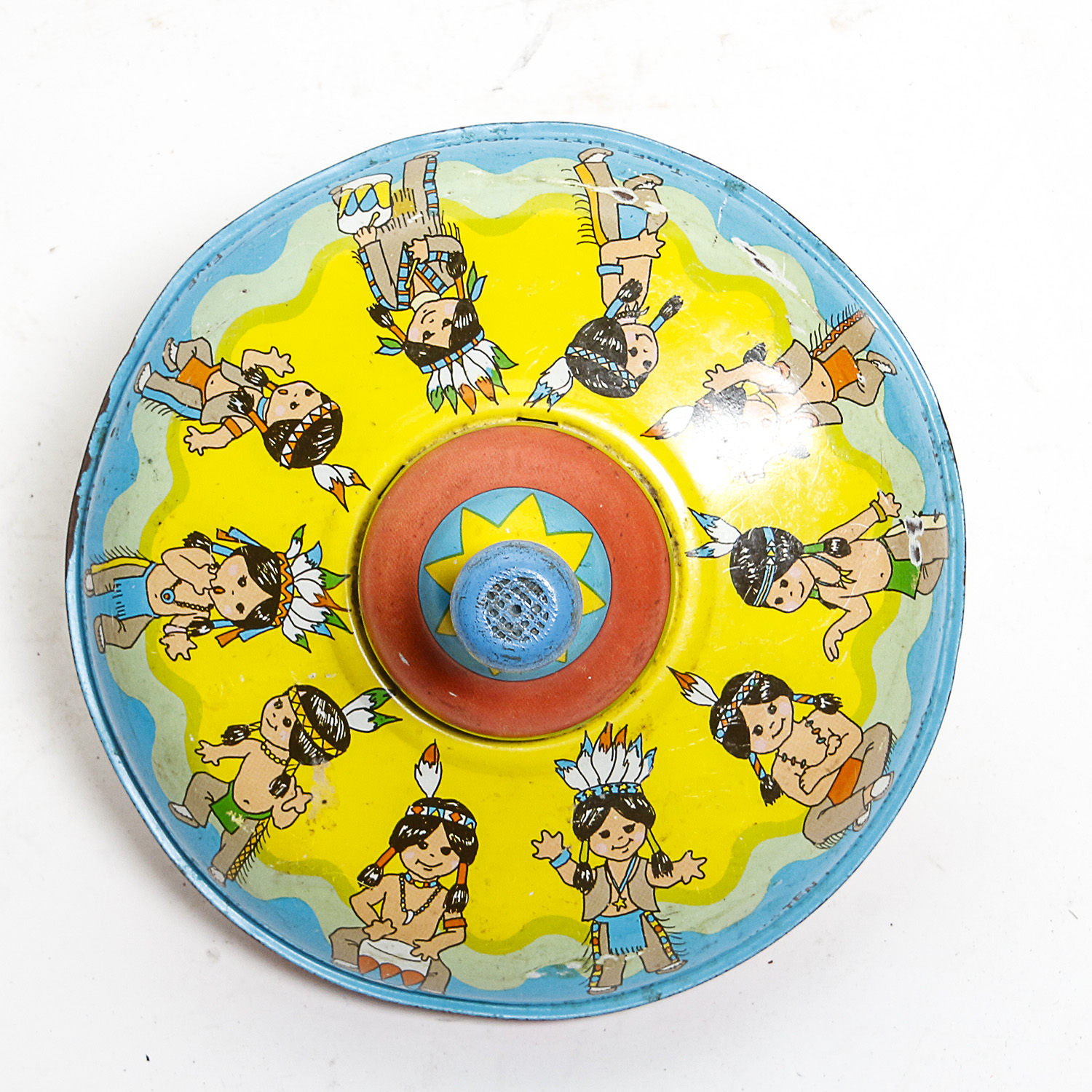 Vintage Toy Spinning Tops