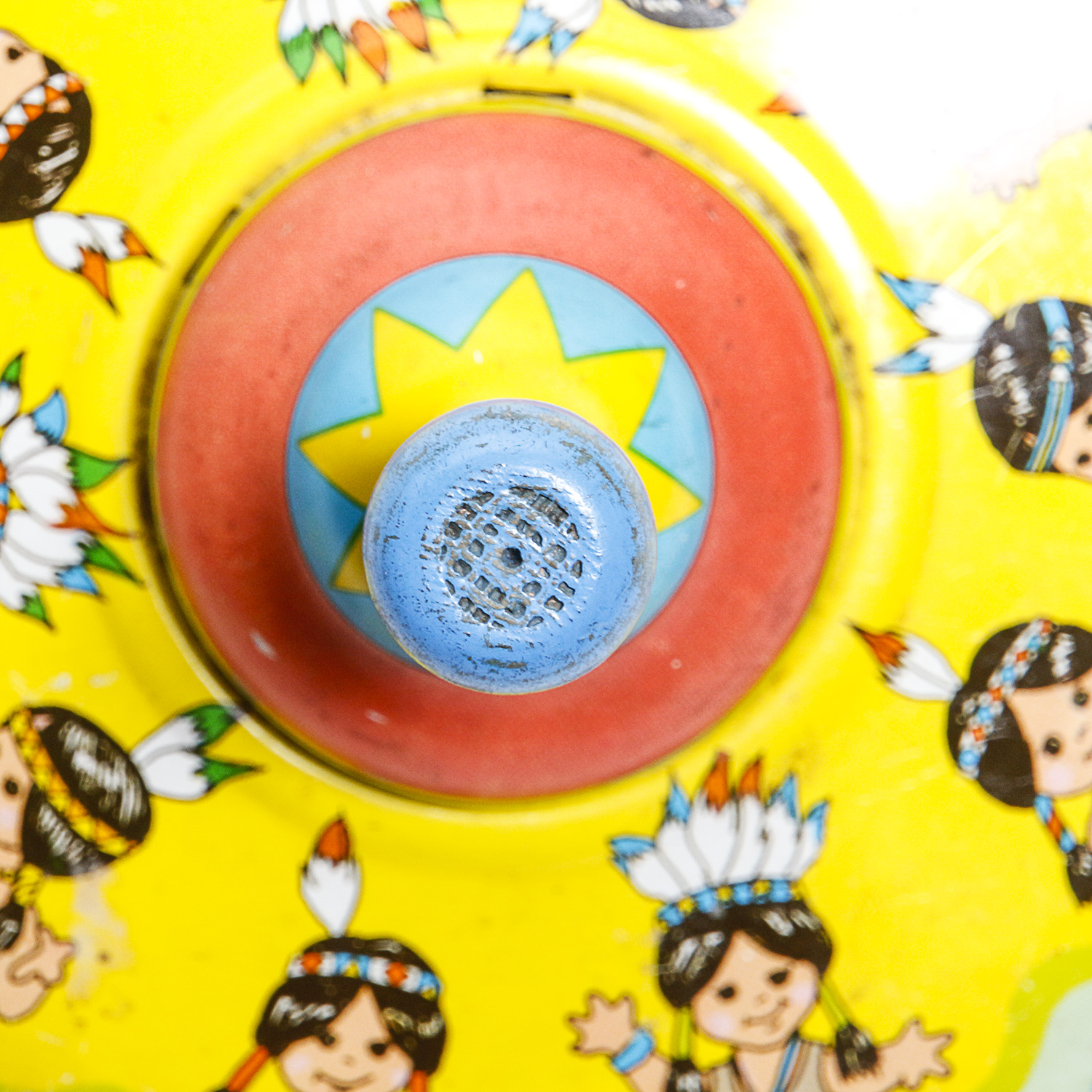 Vintage Toy Spinning Tops